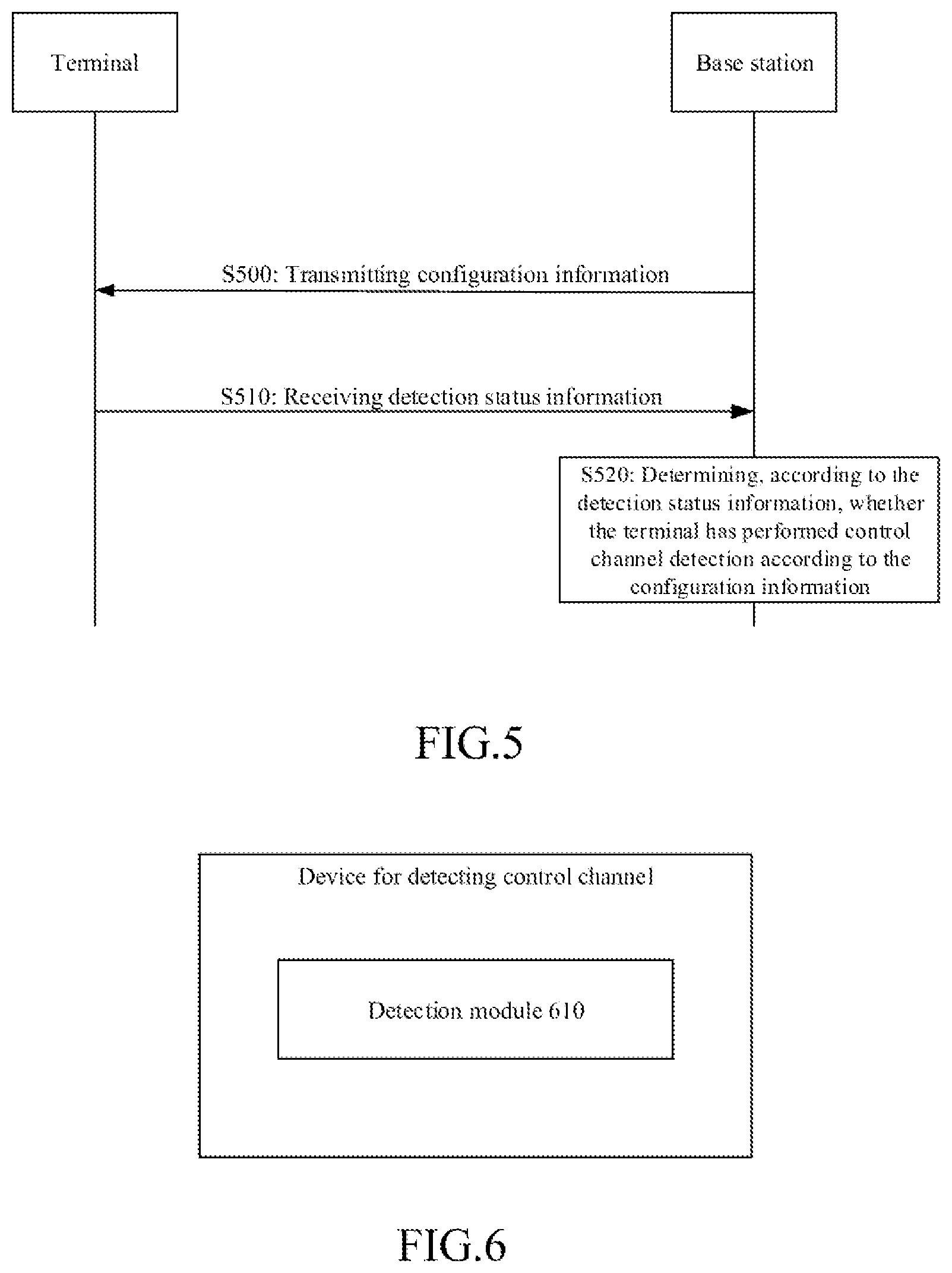 Patent US12328606 Figure 5 – Method and device for detecting control channel and method for transmitting information