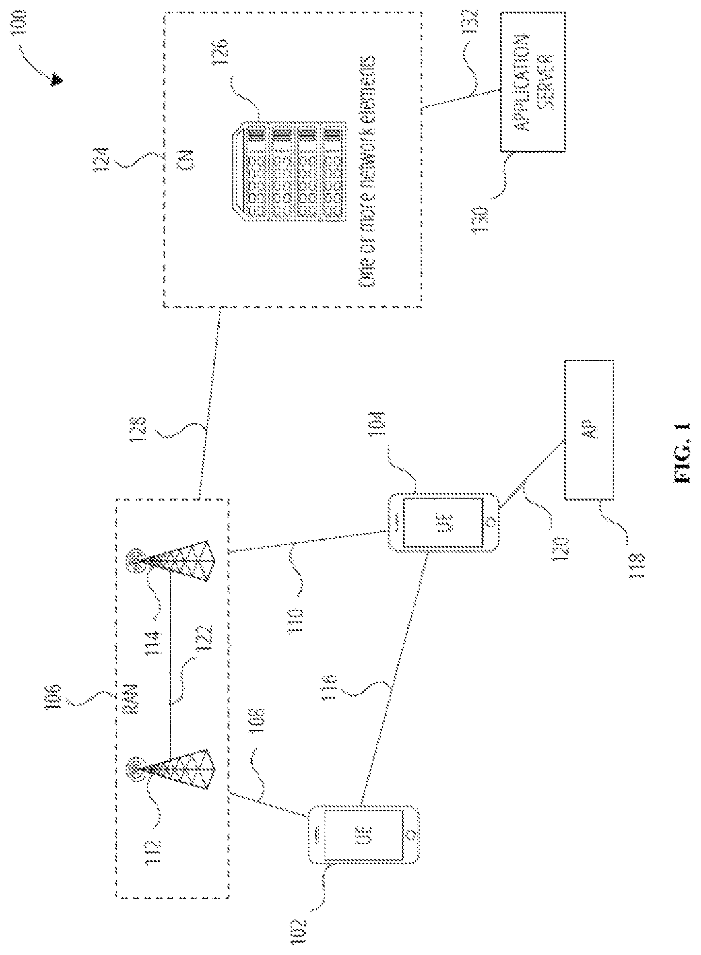 Patent US12328613 — Measurement gap cancellation — Figure 1