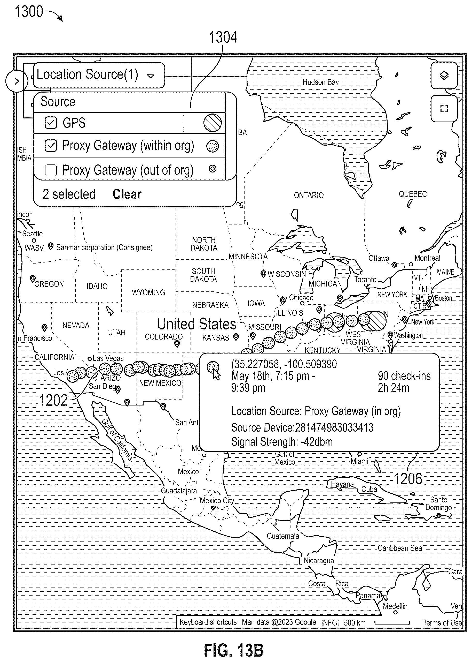 Patent US12328639 Figure 17 – Dynamic geofence generation and adjustment for asset tracking and monitoring