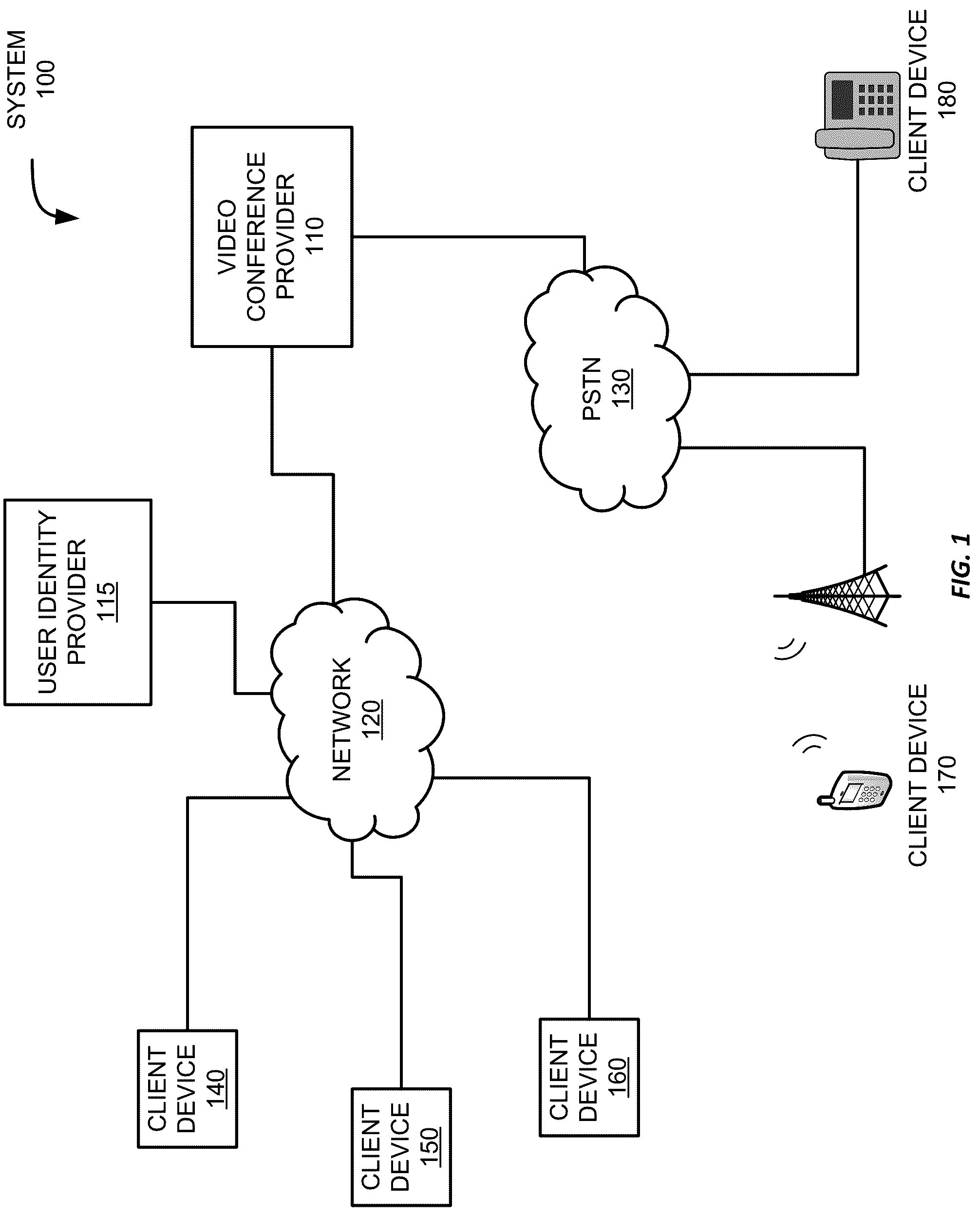 Patent US12328646 Figure 1 – Integrated push-to-talk communication