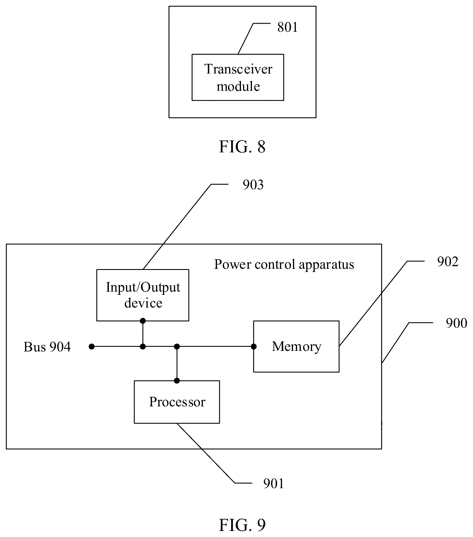 Patent US12328678 Figure 8 – Power control method and power control apparatus