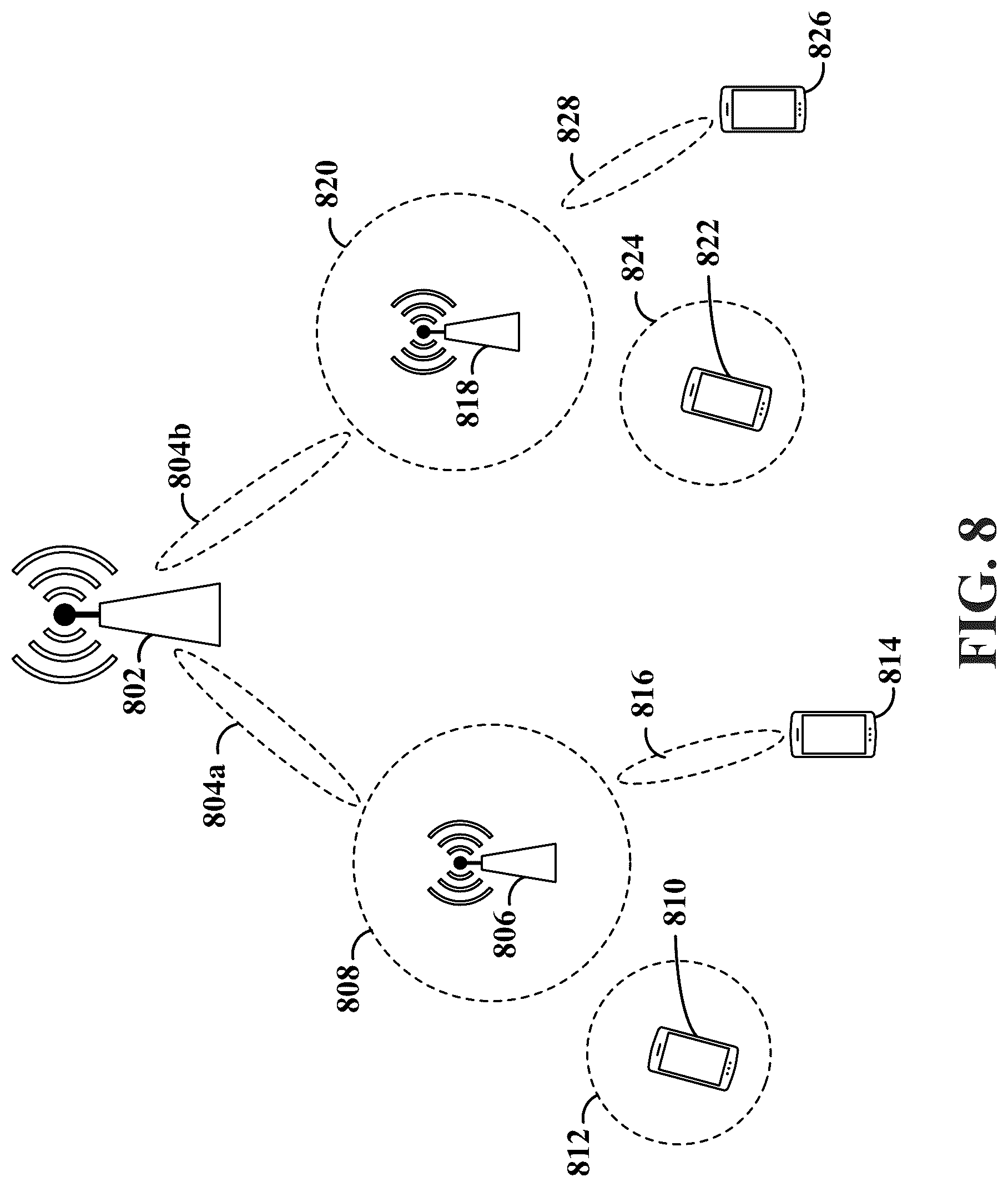 Patent US12328689 Figure 8 – Information for wireless communication repeater device