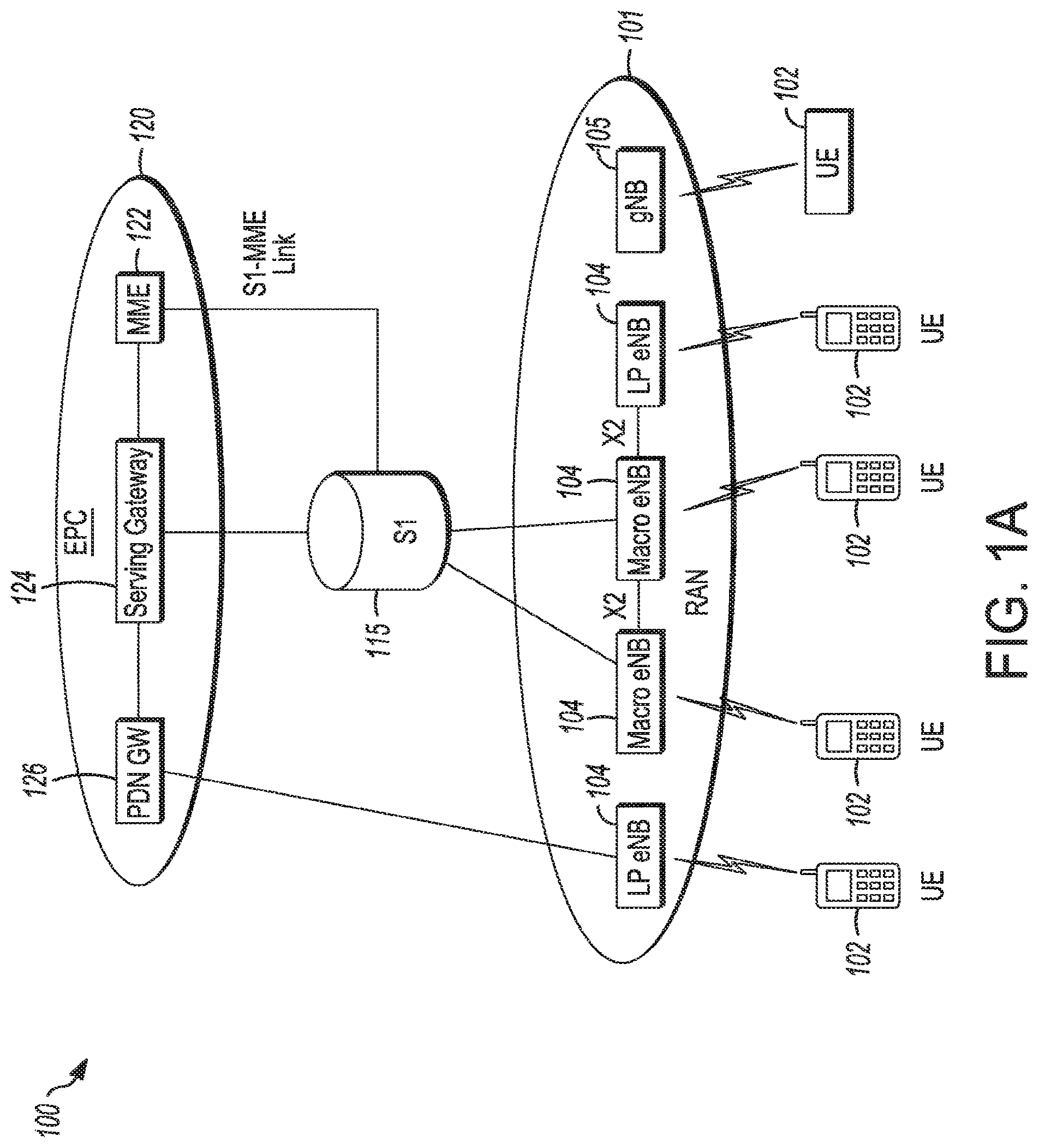 Patent US12328740 Figure 1 – Downlink transmission in TDD supporting feNB-IoTs