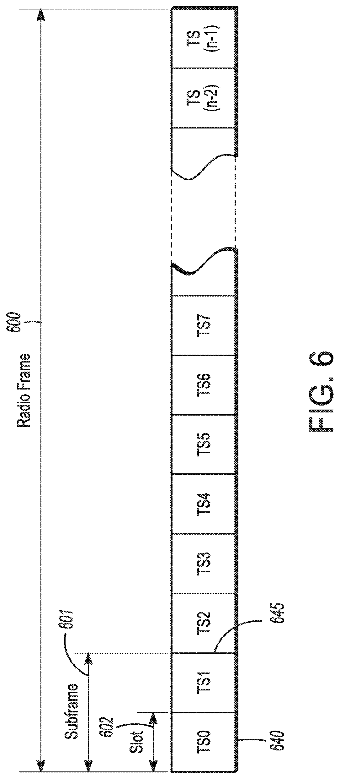Patent US12328740 Figure 7 – Downlink transmission in TDD supporting feNB-IoTs