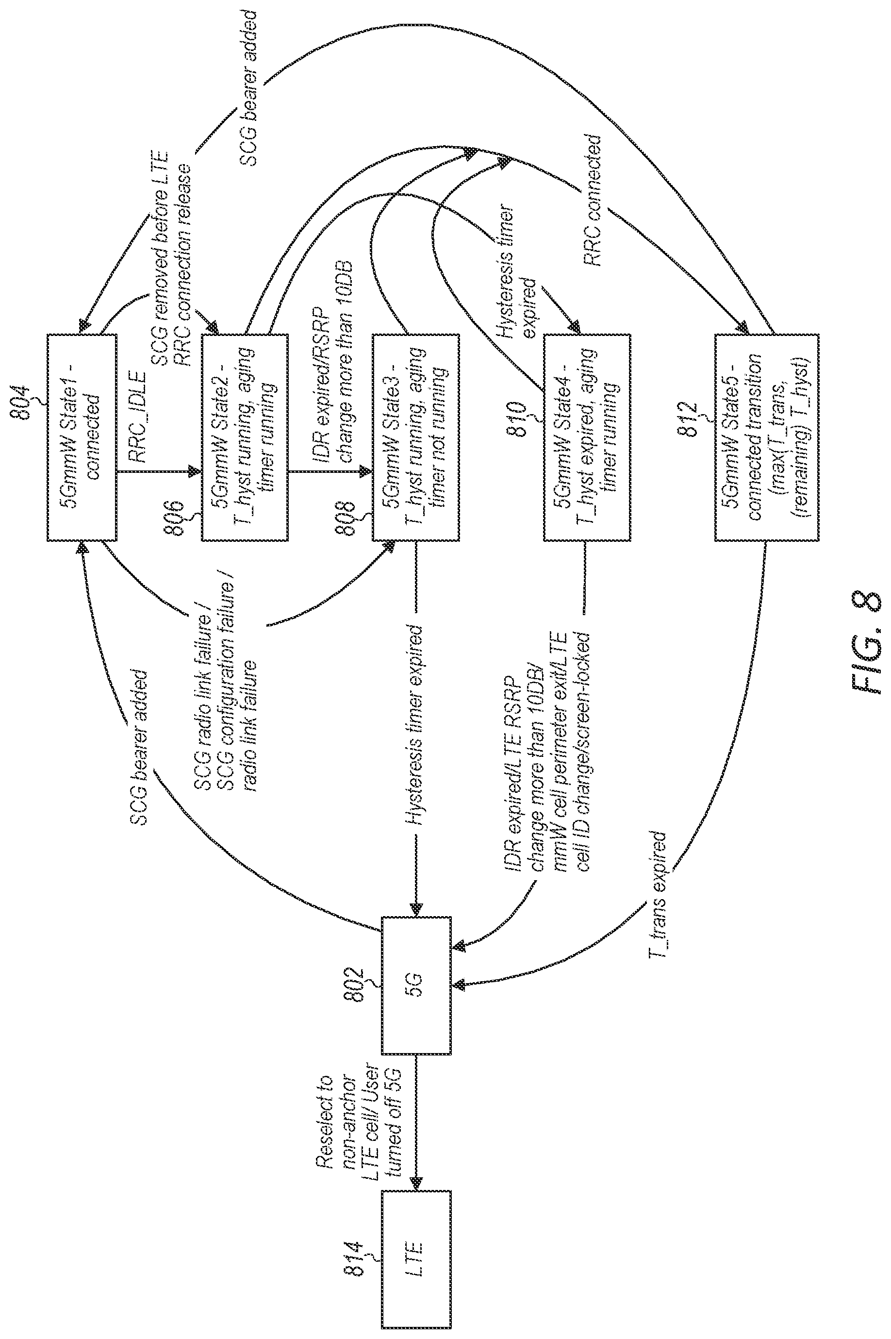 Patent US12328776 Figure 6 – Determining whether to display an indicator of millimeter wave cellular availability