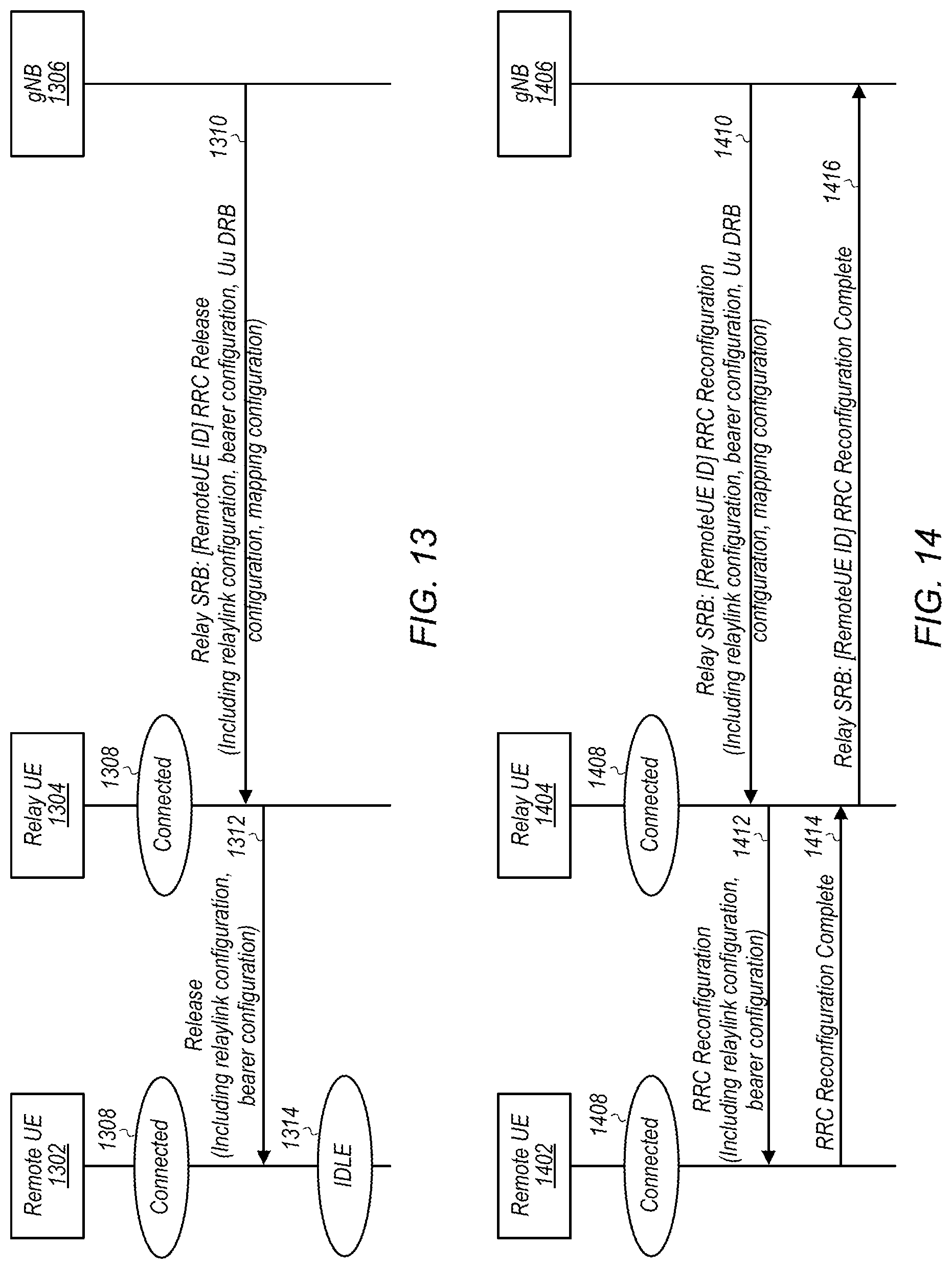 Patent US12328789 Figure 11 – Radio resource control connection procedures for remote wireless devices