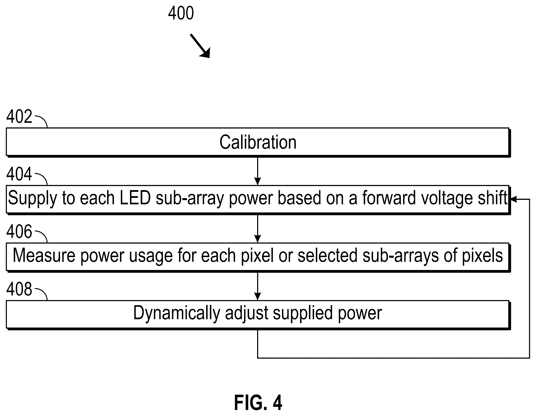 Patent US12328803 Figure 5 – Multiple power supply circuit for LED array