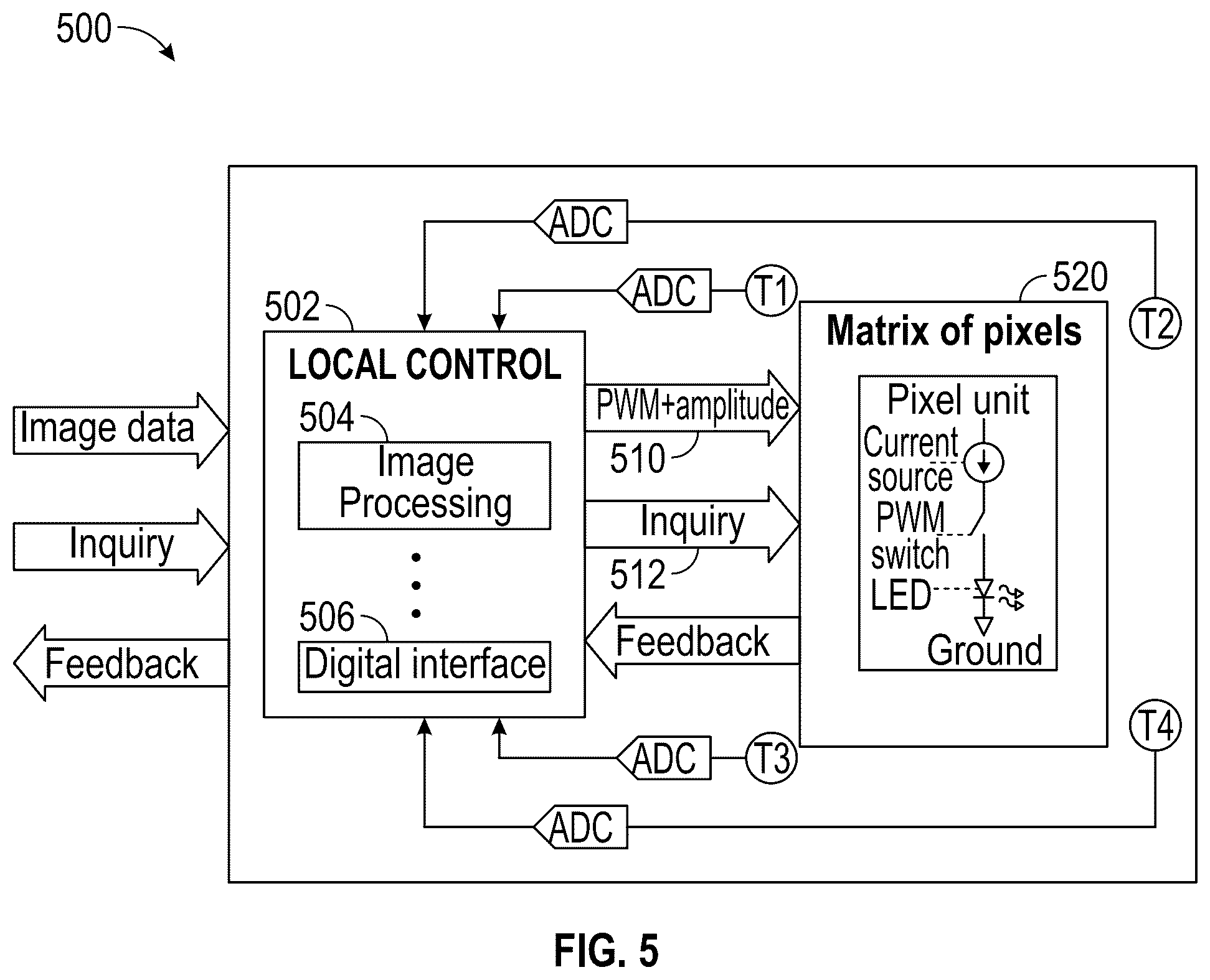 Patent US12328803 Figure 6 – Multiple power supply circuit for LED array