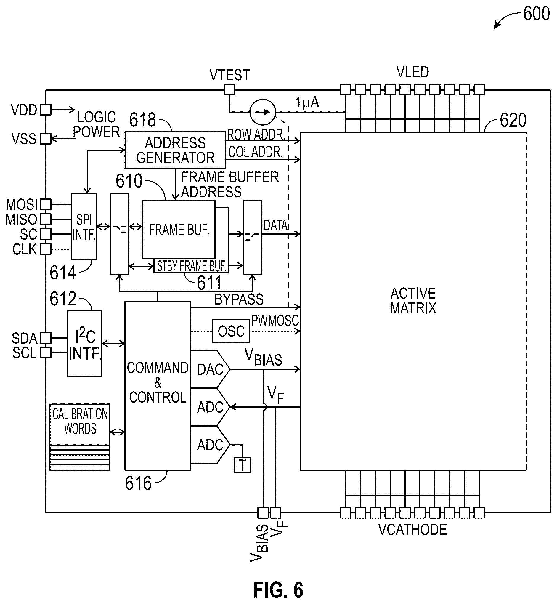 Patent US12328803 Figure 7 – Multiple power supply circuit for LED array