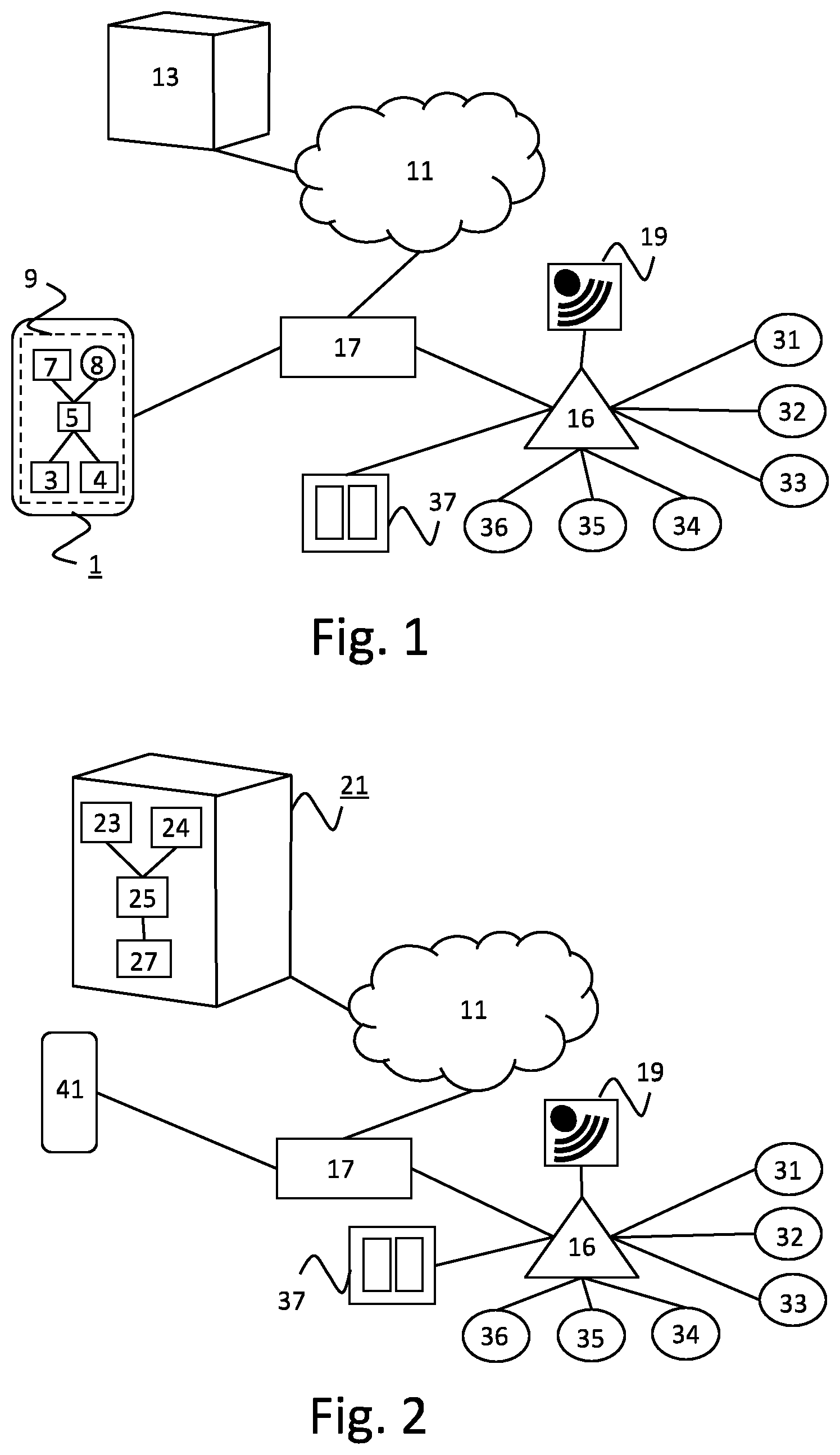 Patent US12328804 — Determining a location for a presence sensor or light switch based on a control history — Figure 1