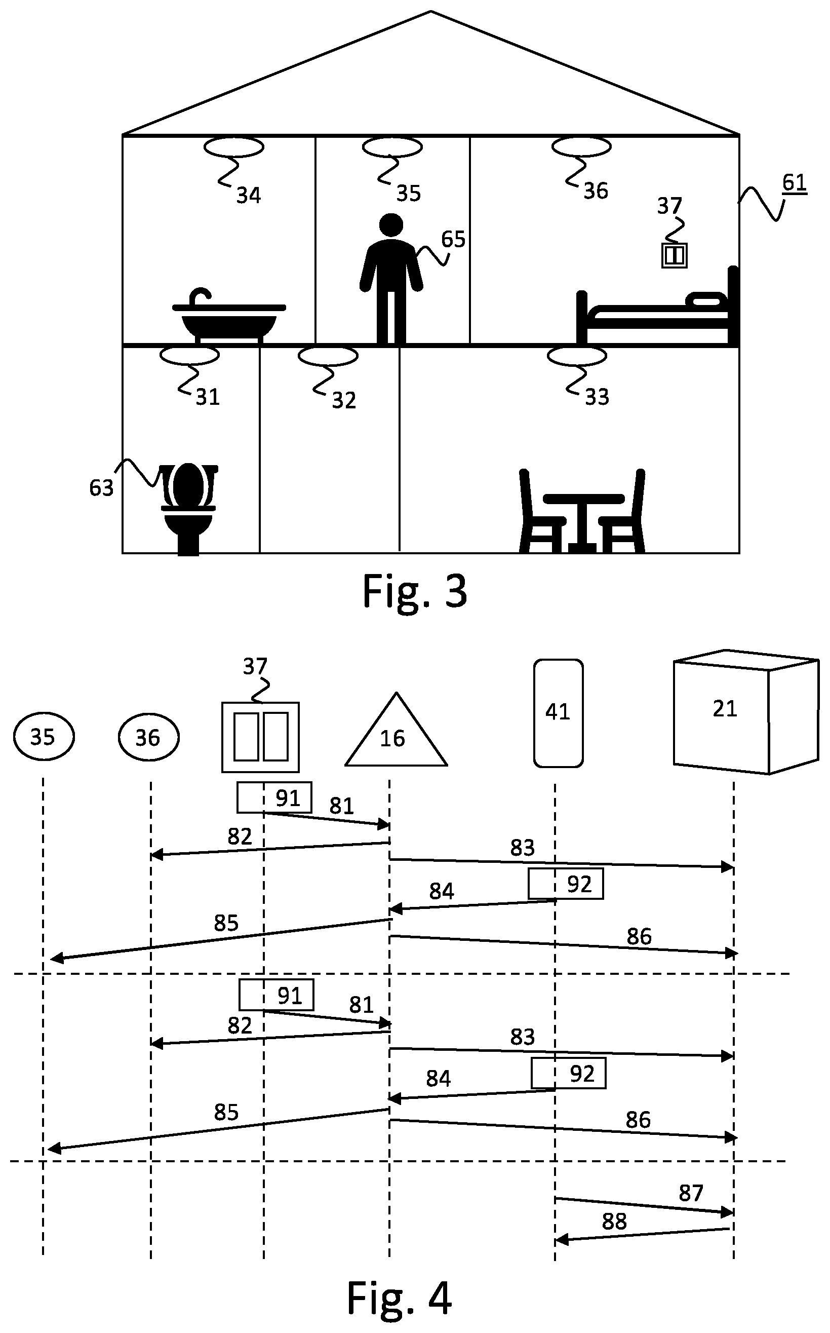 Patent US12328804 Figure 2 – Determining a location for a presence sensor or light switch based on a control history