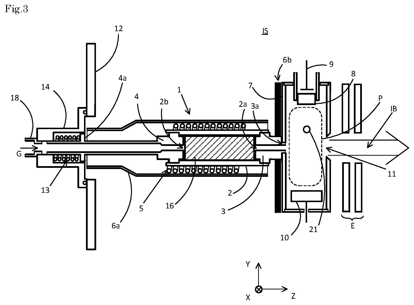 Patent US12328807 Figure 3 – Vaporizer, ion source and method for generating aluminum-containing vapor