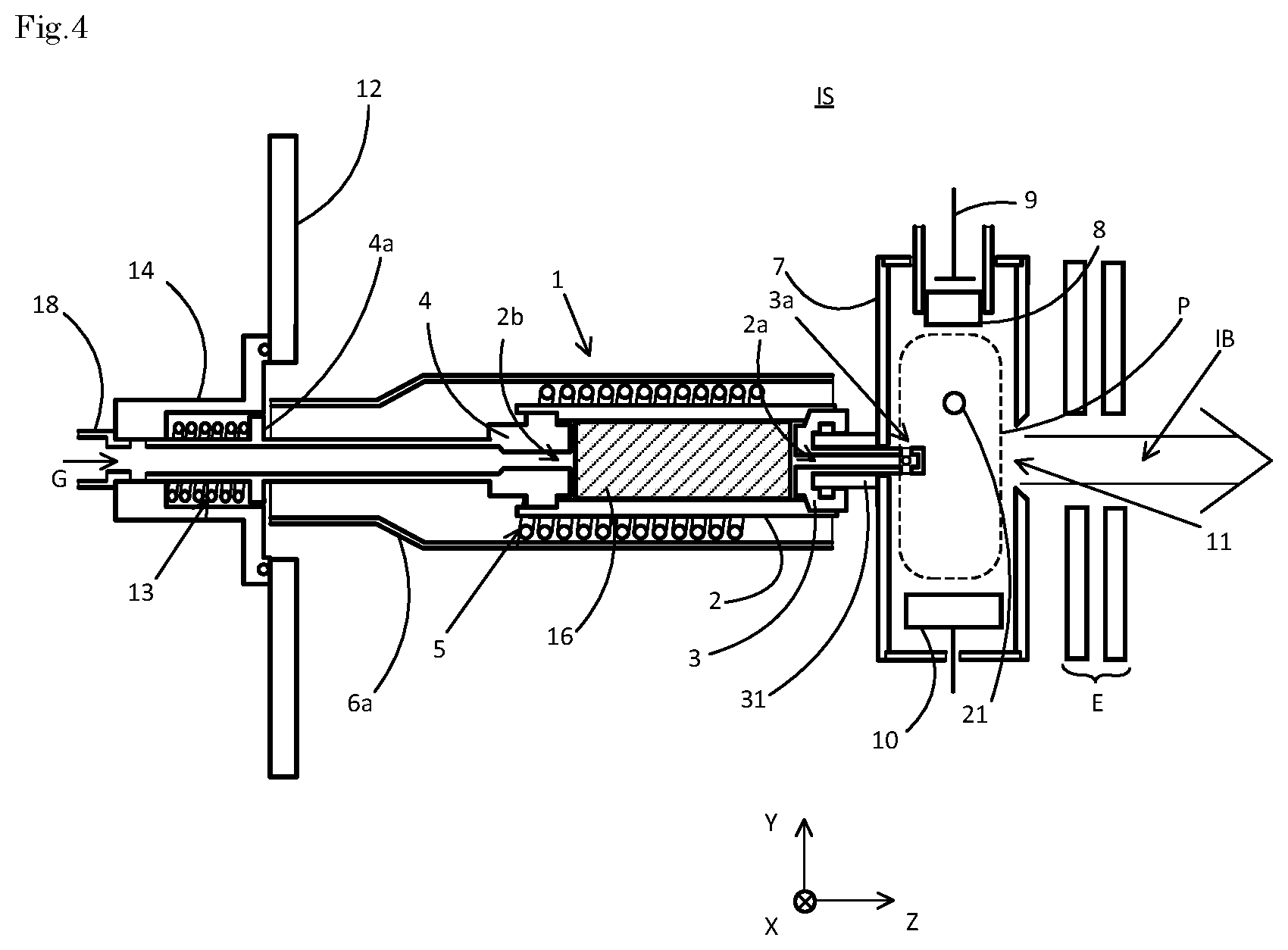 Patent US12328807 Figure 4 – Vaporizer, ion source and method for generating aluminum-containing vapor