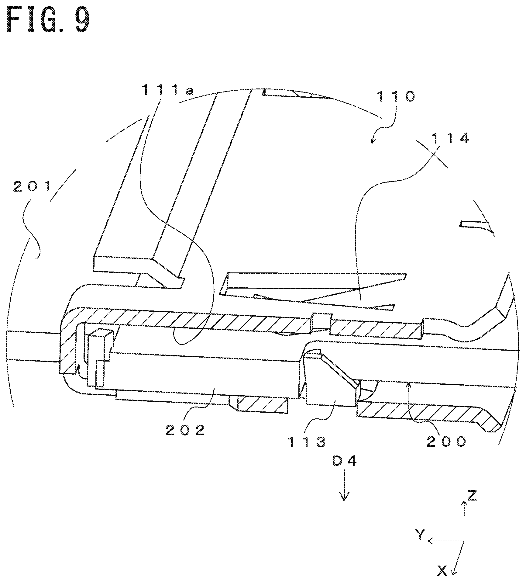 Patent US12328810 Figure 9 – Connector and method for manufacturing same