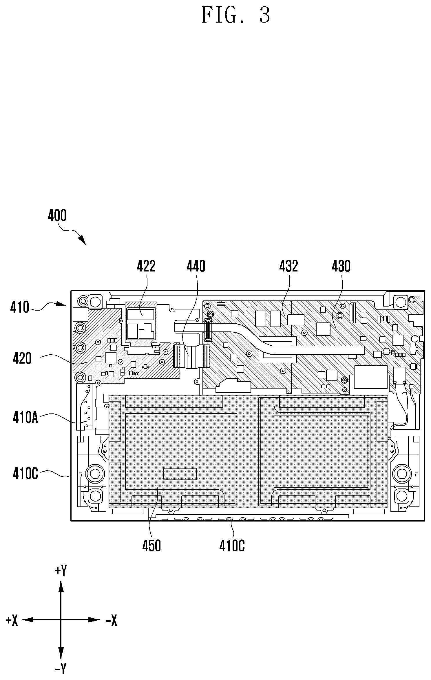 Patent US12328811 Figure 4 – Insulating member arrangement structure and electronic device including the same