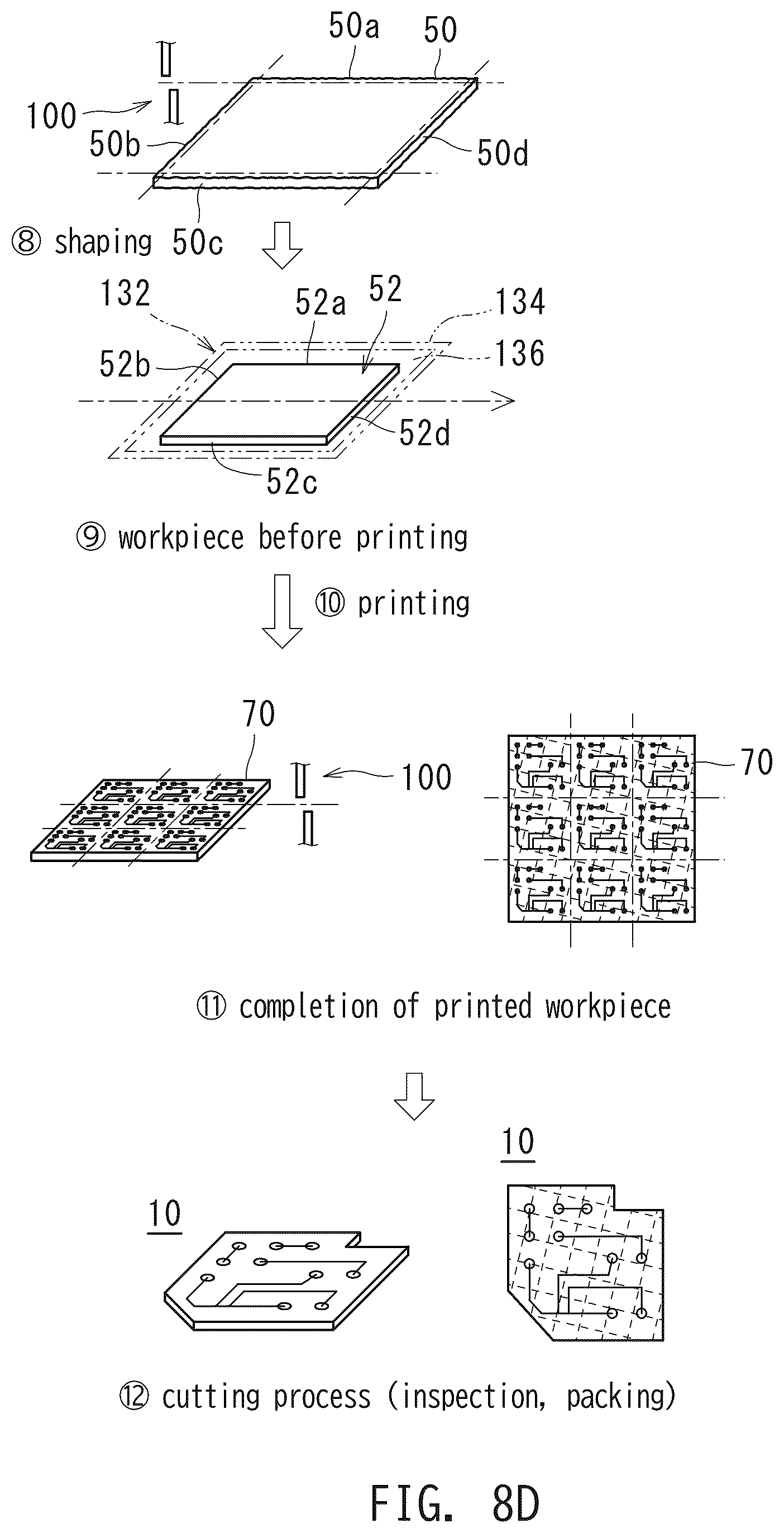 Patent US12328814 Figure 11 – Printed wiring board and method for manufacturing printed wiring board