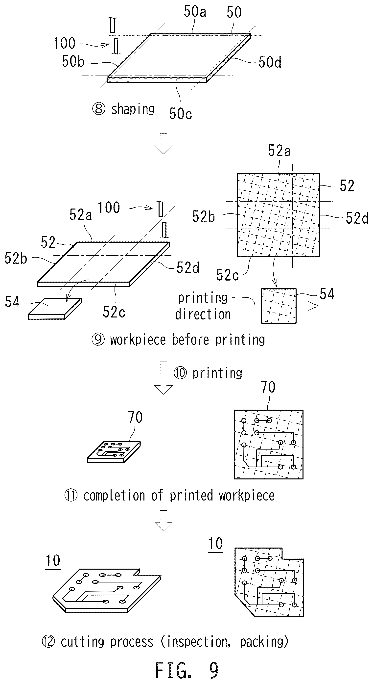 Patent US12328814 Figure 12 – Printed wiring board and method for manufacturing printed wiring board