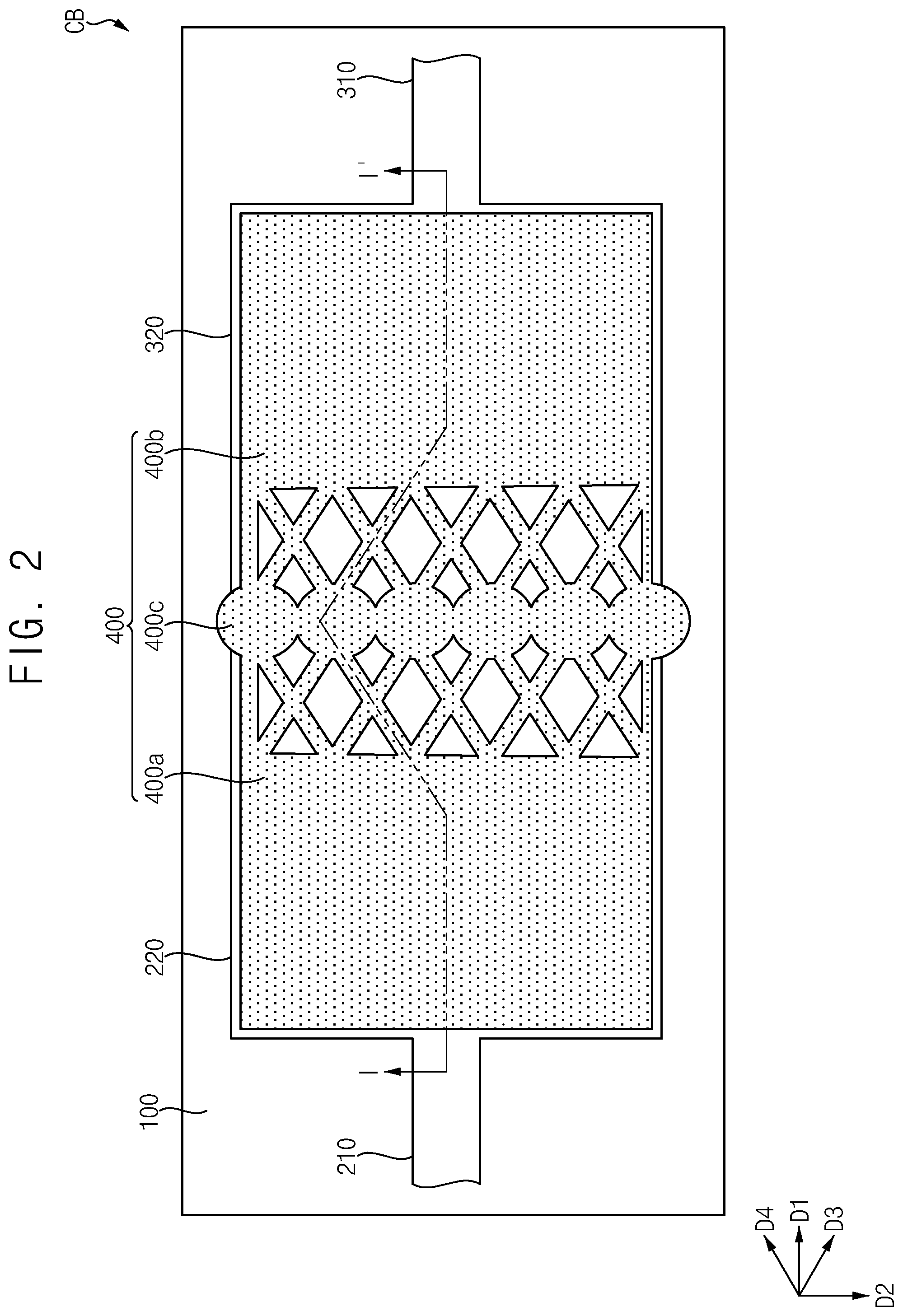 Patent US12328815 Figure 2 – Circuit board and display device including the same