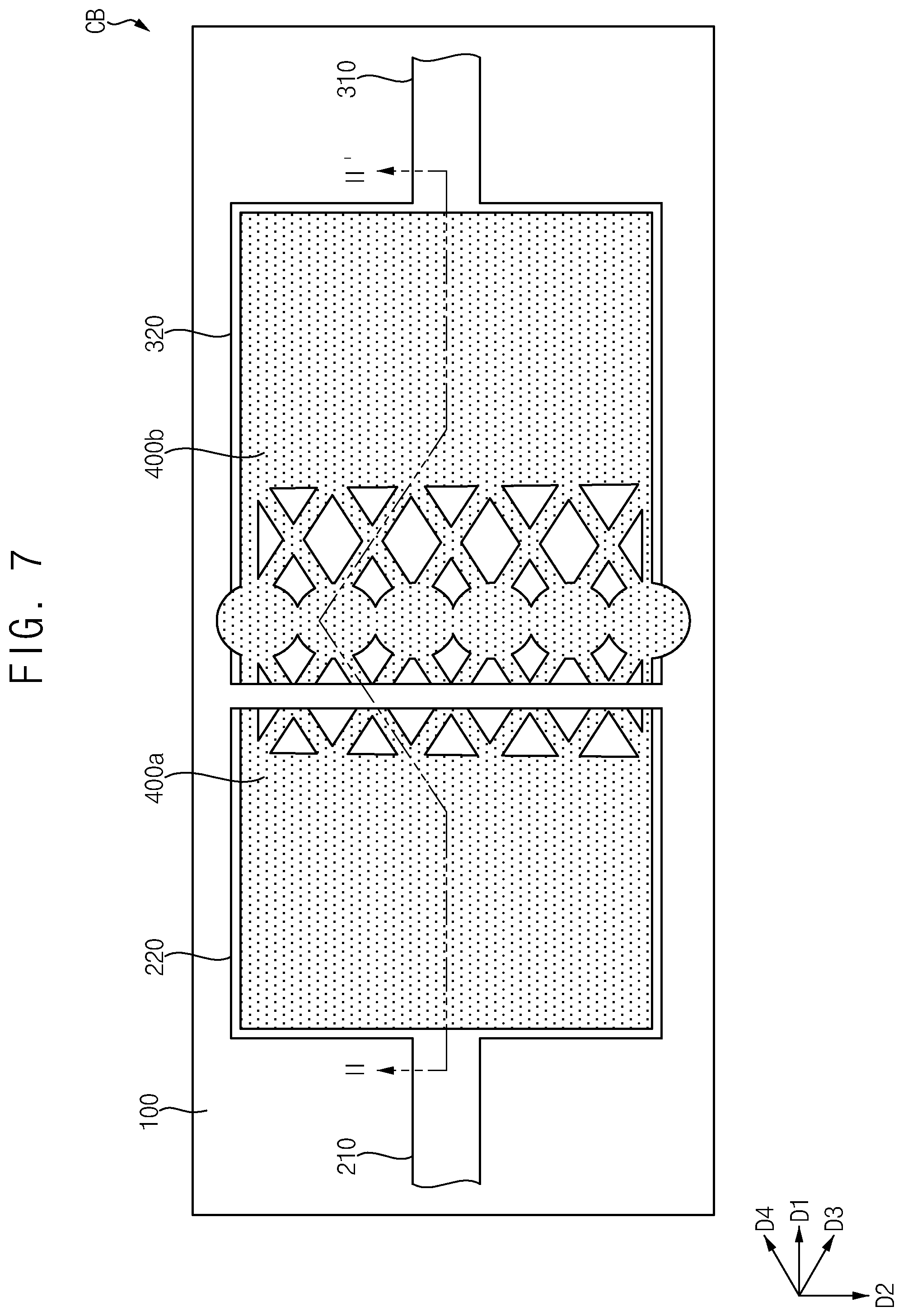 Patent US12328815 Figure 7 – Circuit board and display device including the same