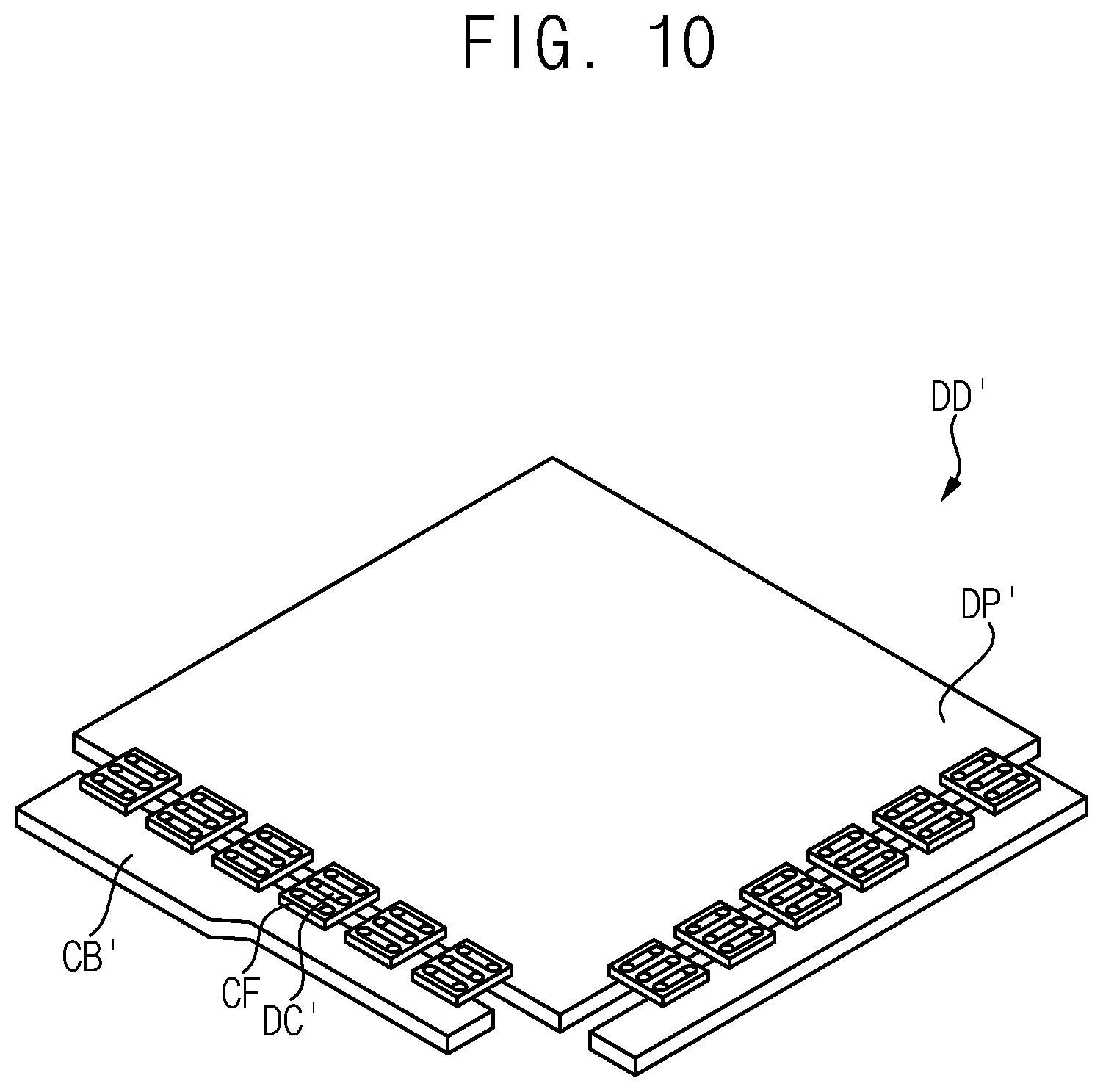 Patent US12328815 Figure 10 – Circuit board and display device including the same