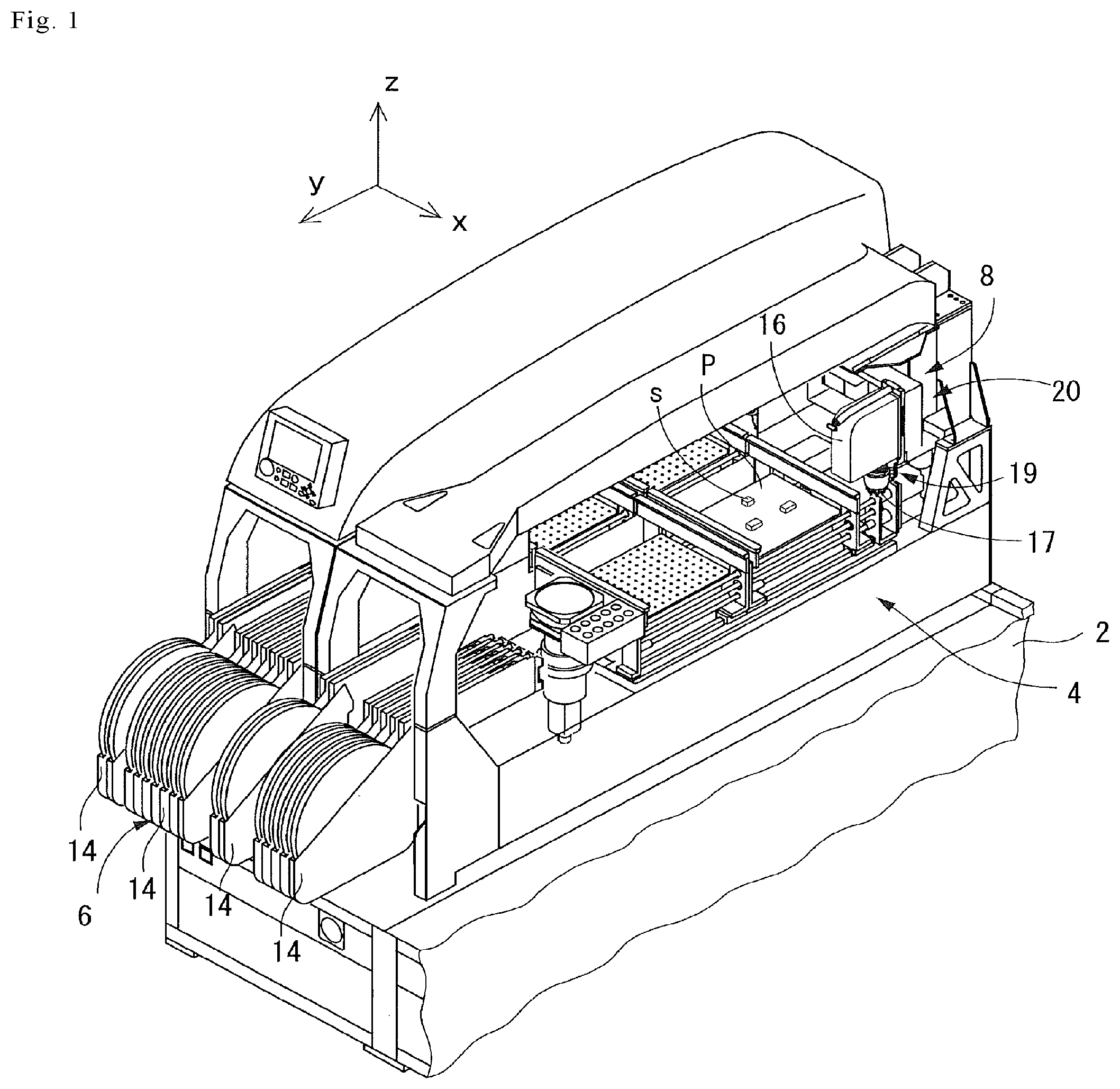Patent US12328822 Figure 1 – Substrate support pin installation jig