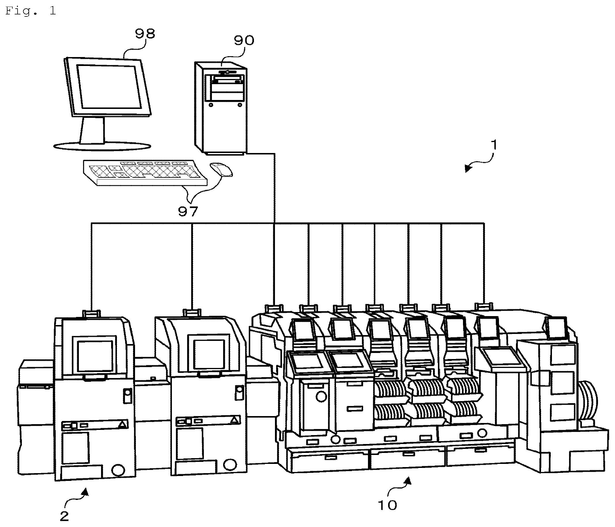 Patent US12328825 Figure 1 – Analysis device for a component mounting device to analyze board contact of a component