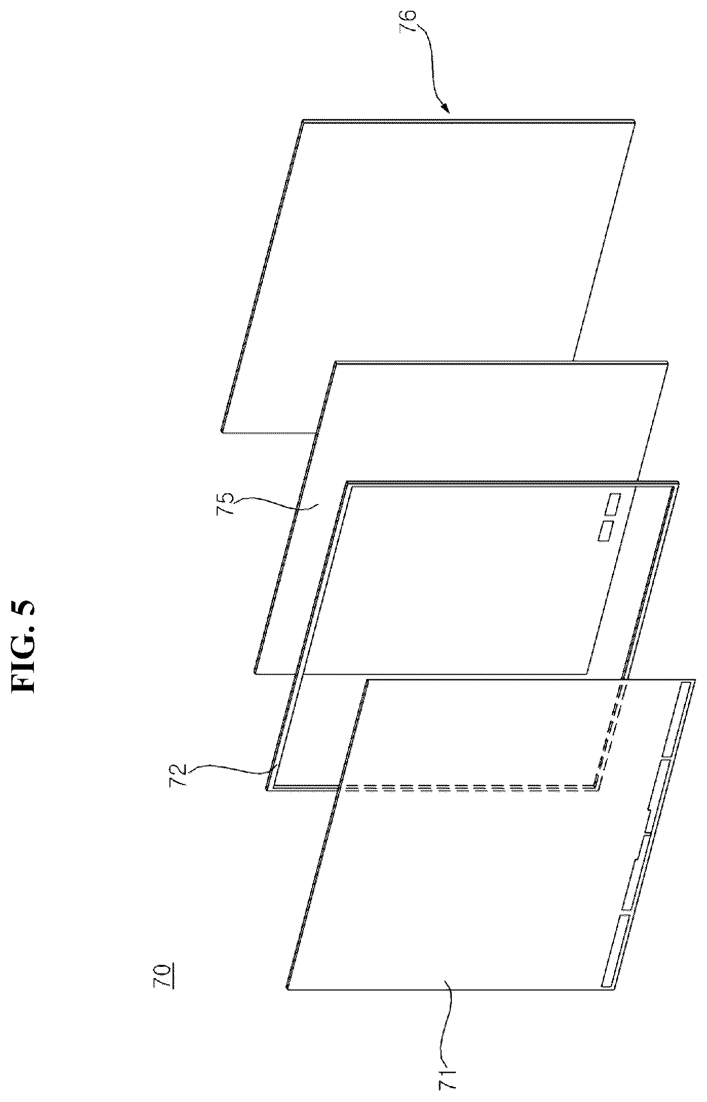Patent US12328829 Figure 5 – Display device