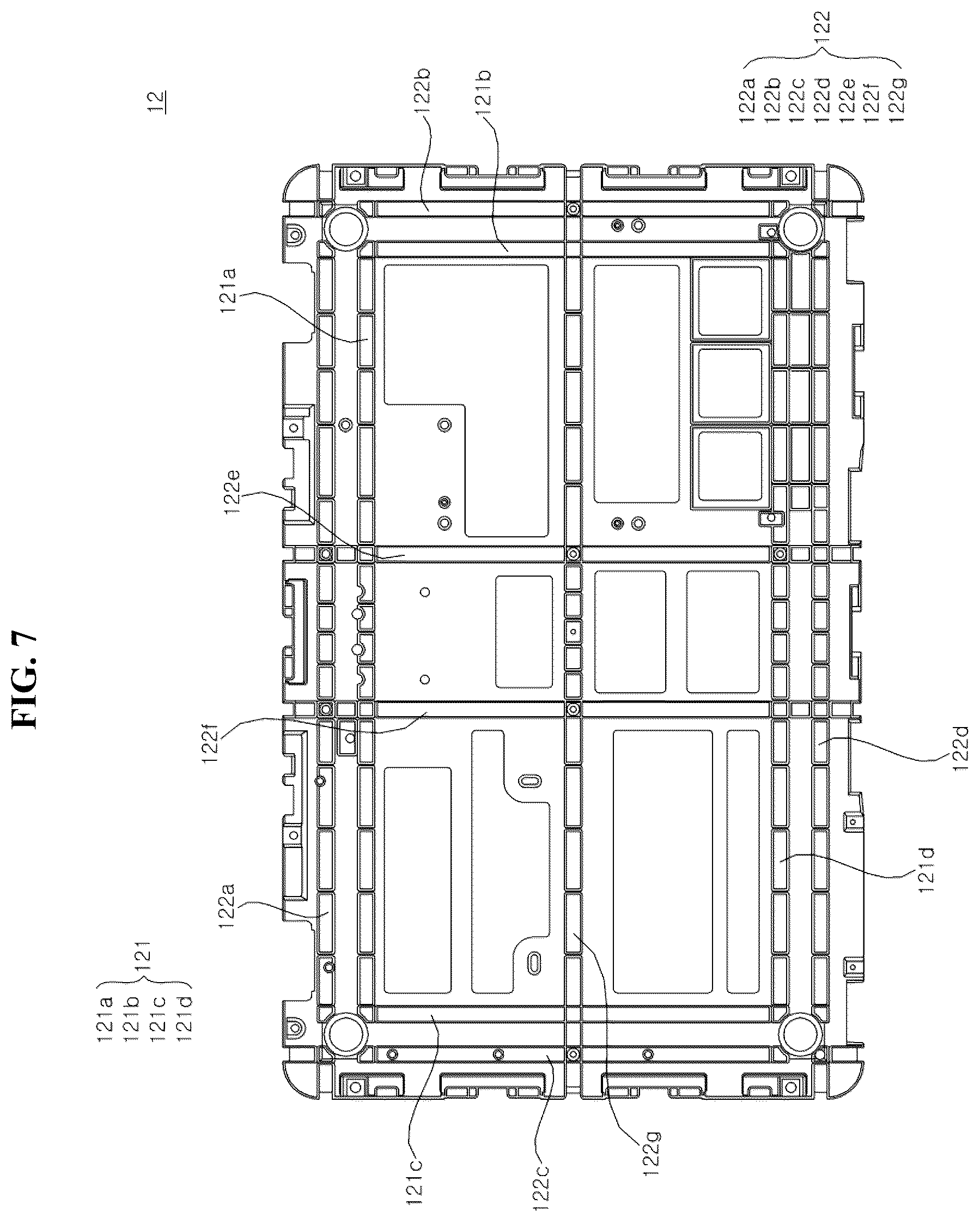 Patent US12328829 Figure 7 – Display device