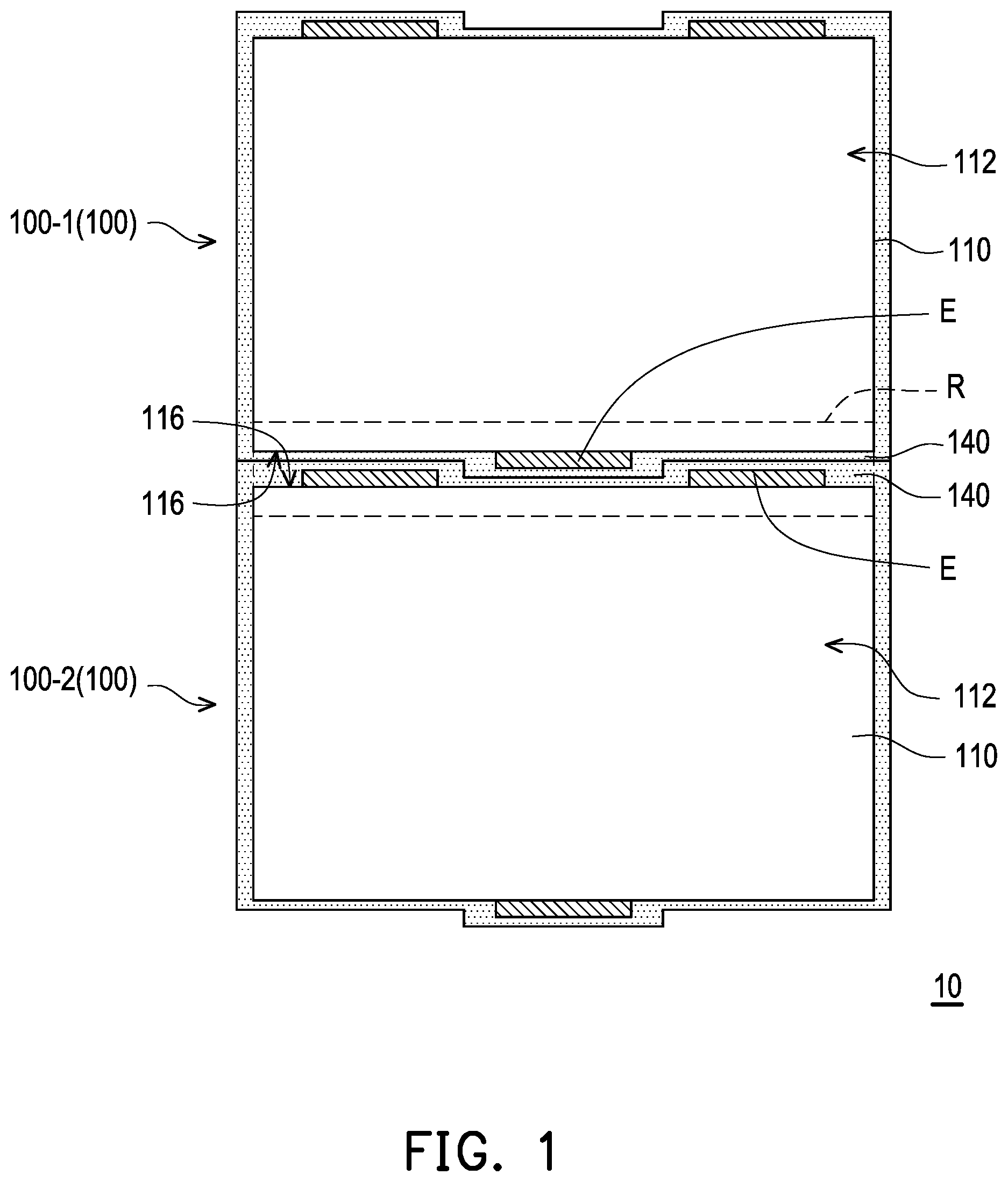 Patent US12328835 Figure 1 – Display apparatus