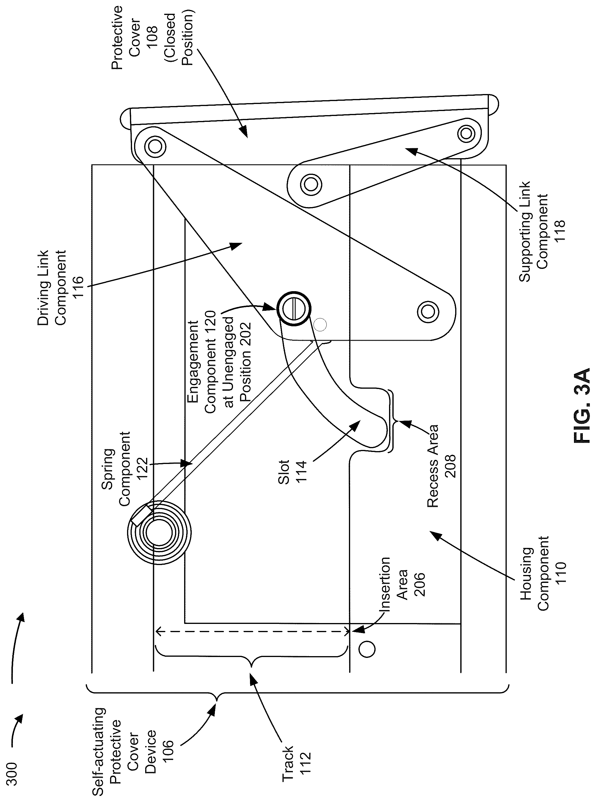 Patent US12328836 Figure 6 – Self-actuating protective cover device for connectors of a field-replaceable unit