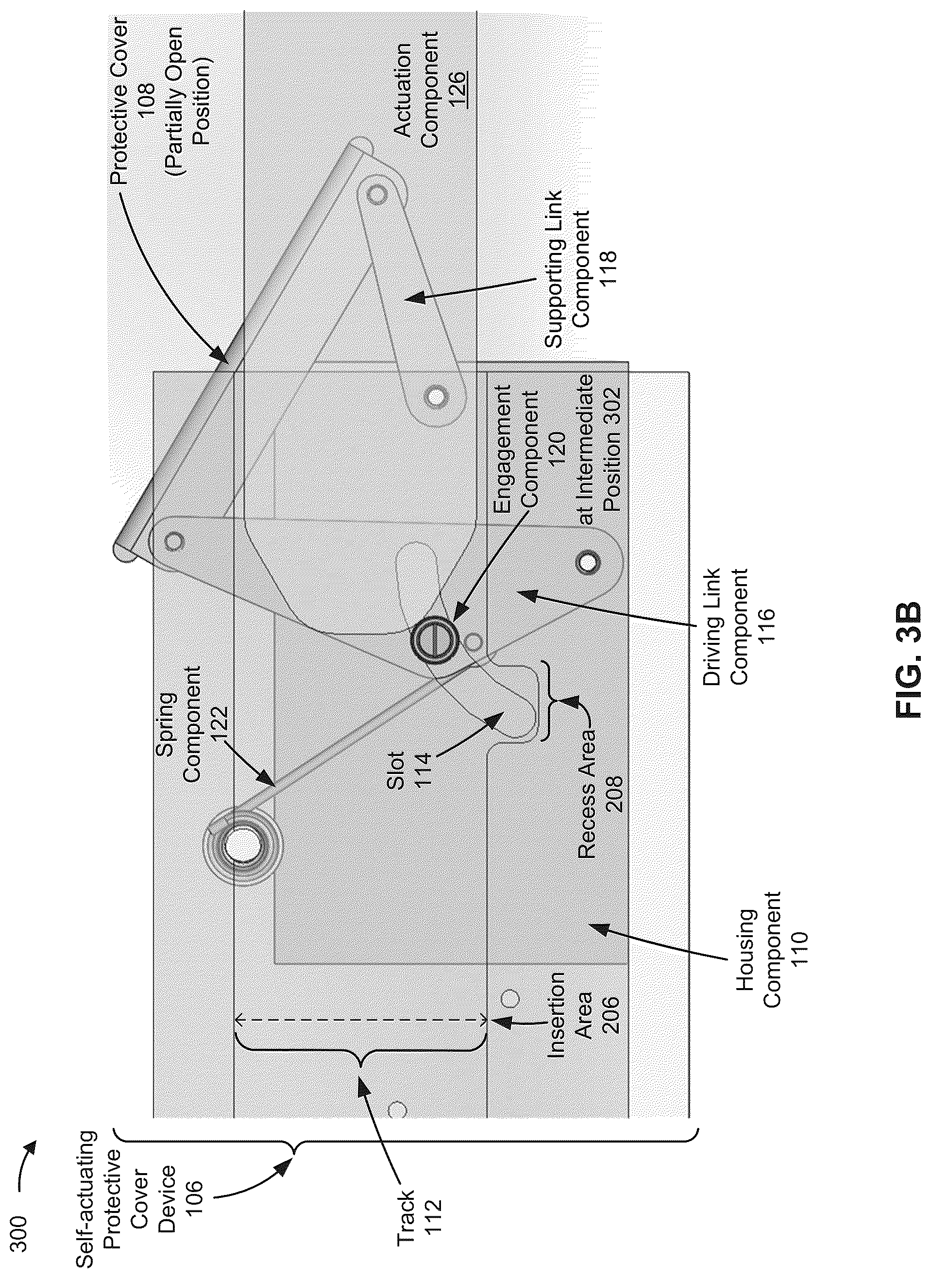 Patent US12328836 Figure 7 – Self-actuating protective cover device for connectors of a field-replaceable unit