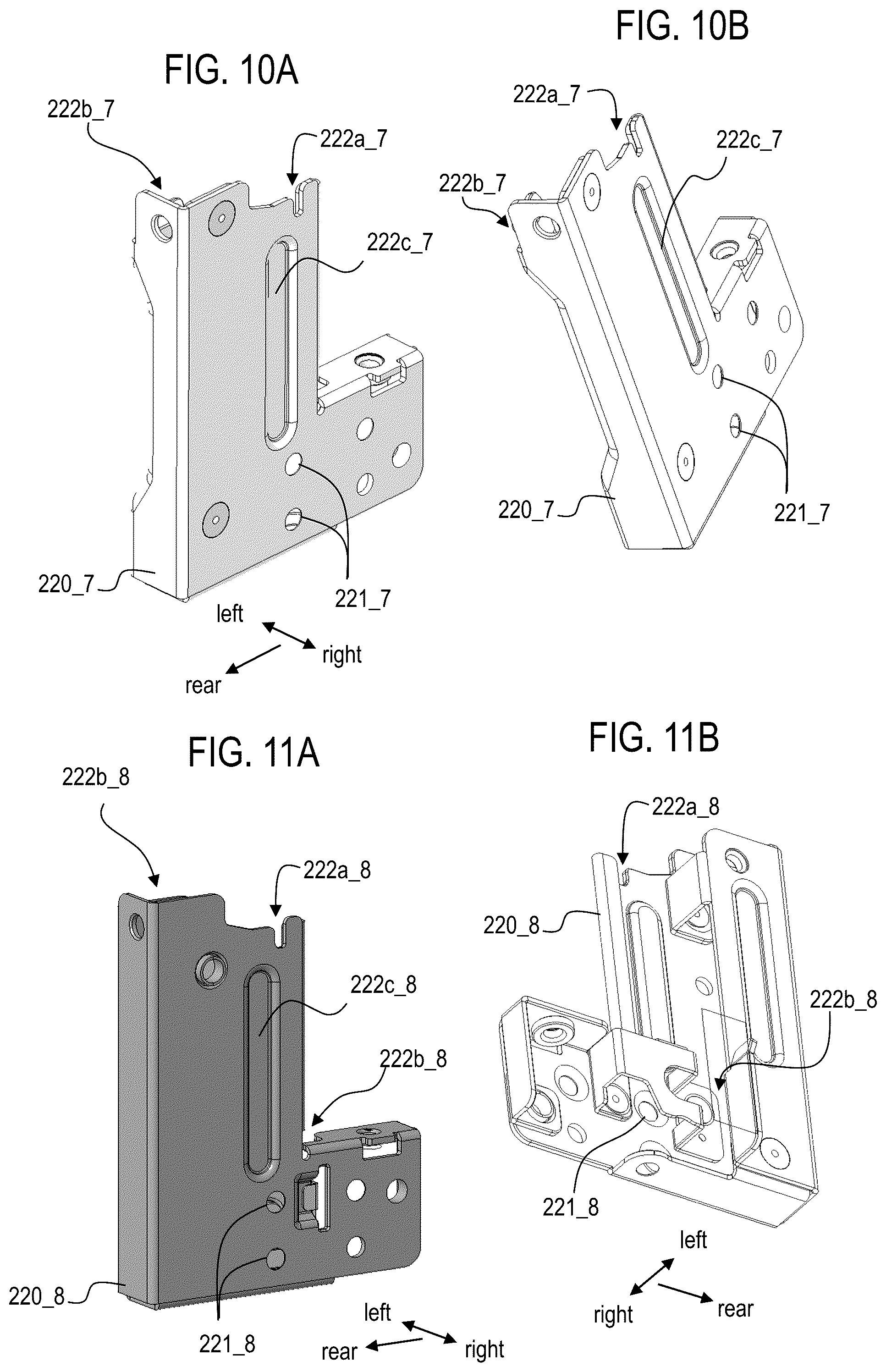 Patent US12328839 Figure 7 – Modular rear panel system for chassis of electronic device