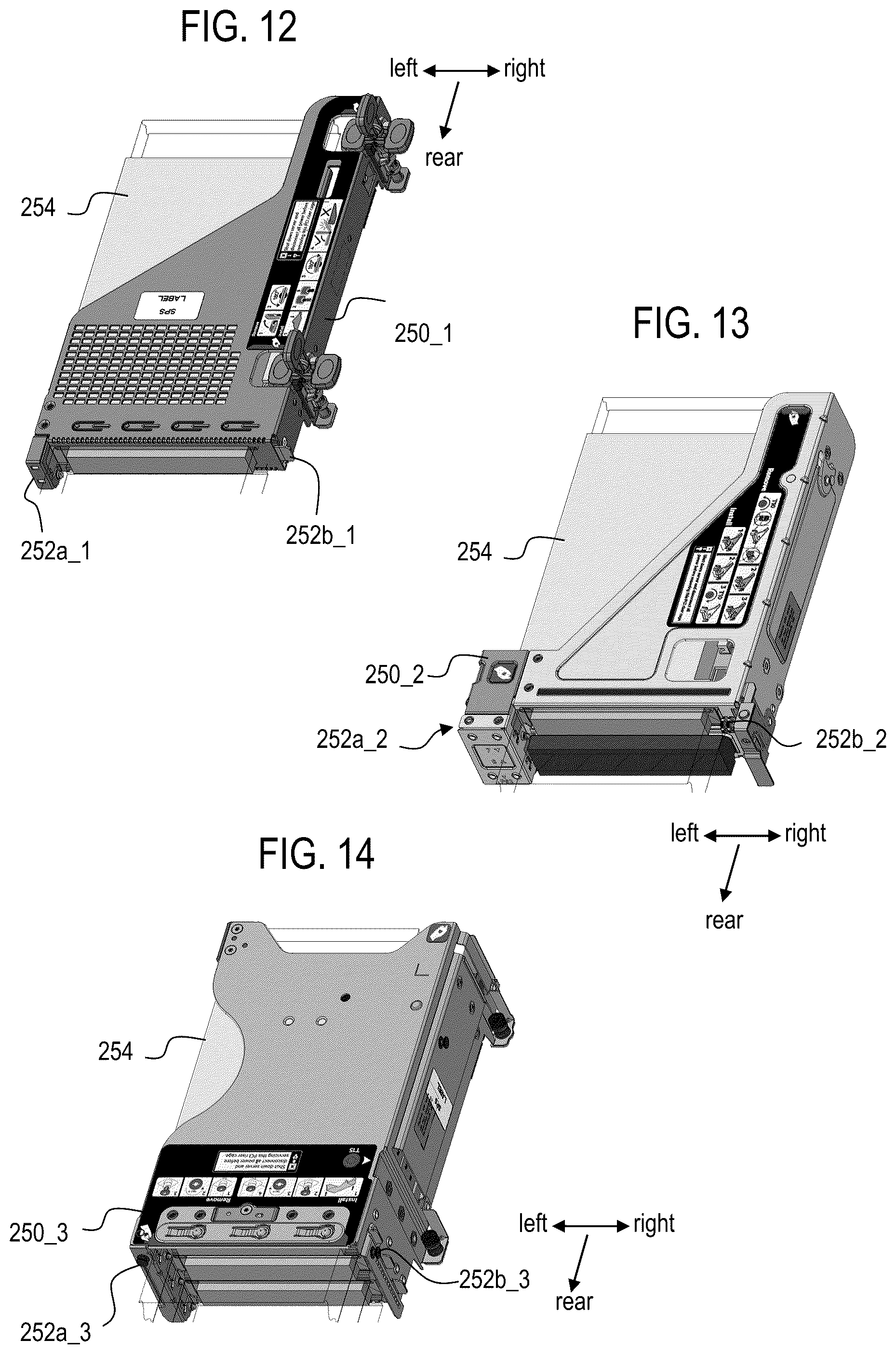 Patent US12328839 Figure 8 – Modular rear panel system for chassis of electronic device
