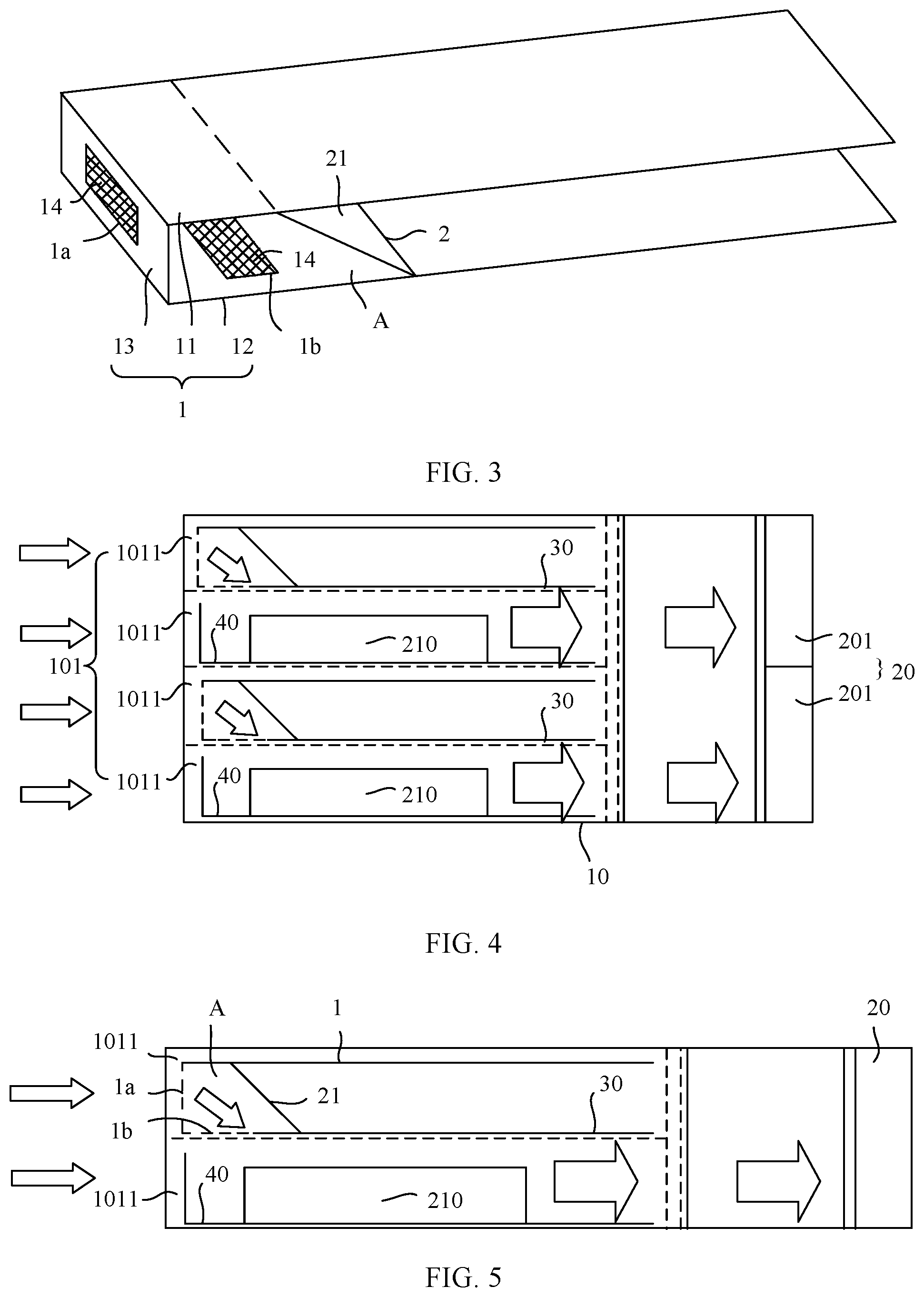 Patent US12328841 Figure 2 – Air deflection plug-in unit, cabinet, electronic device, and manufacturing method for air deflection plug-in unit