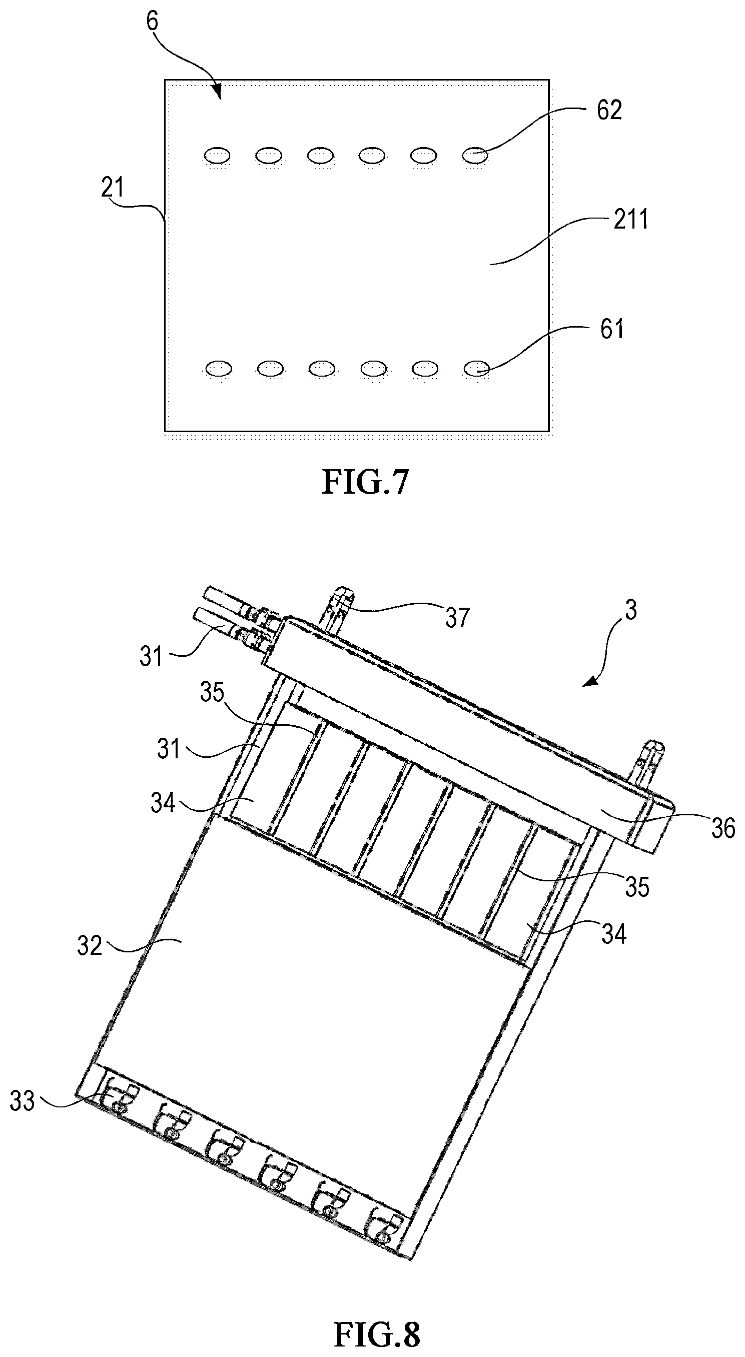 Patent US12328842 Figure 7 – Immersed liquid cooling apparatus and liquid cooling system