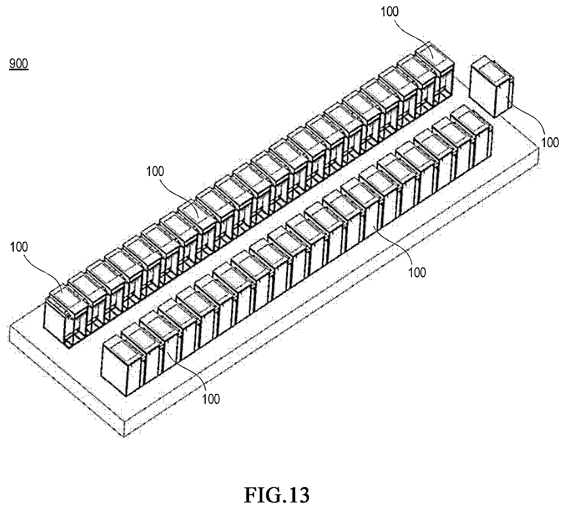 Patent US12328842 Figure 12 – Immersed liquid cooling apparatus and liquid cooling system