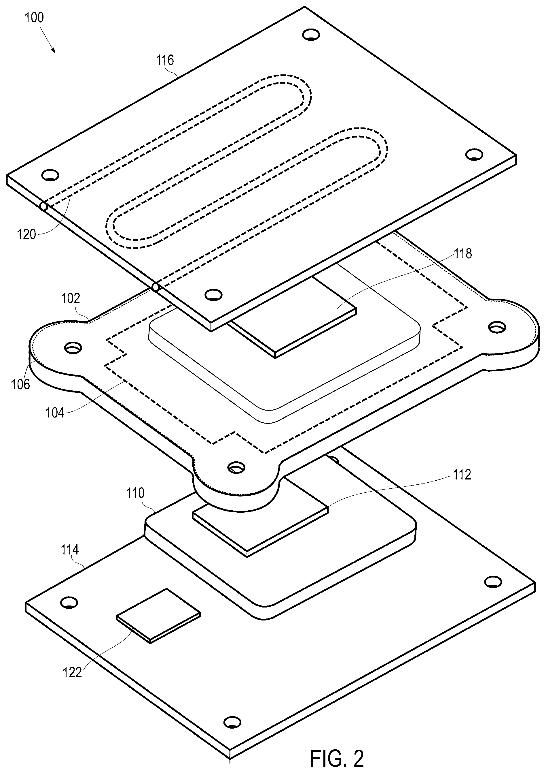 Patent US12328843 Figure 2 – Hybrid heat spreading and heating of a computing system in an autonomous vehicle