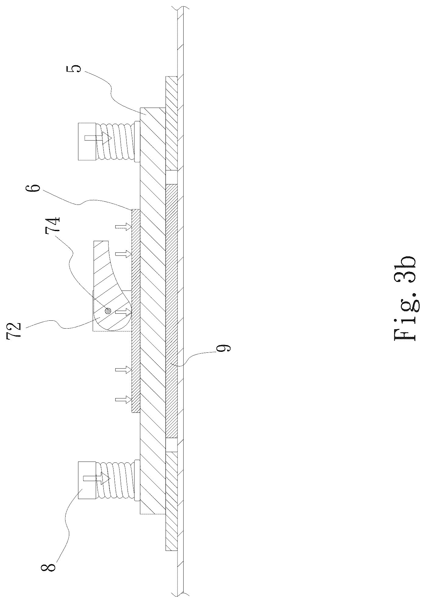 Patent US12328844 Figure 5 – Structure for evenly applying forces on a heat dissipation fixing base