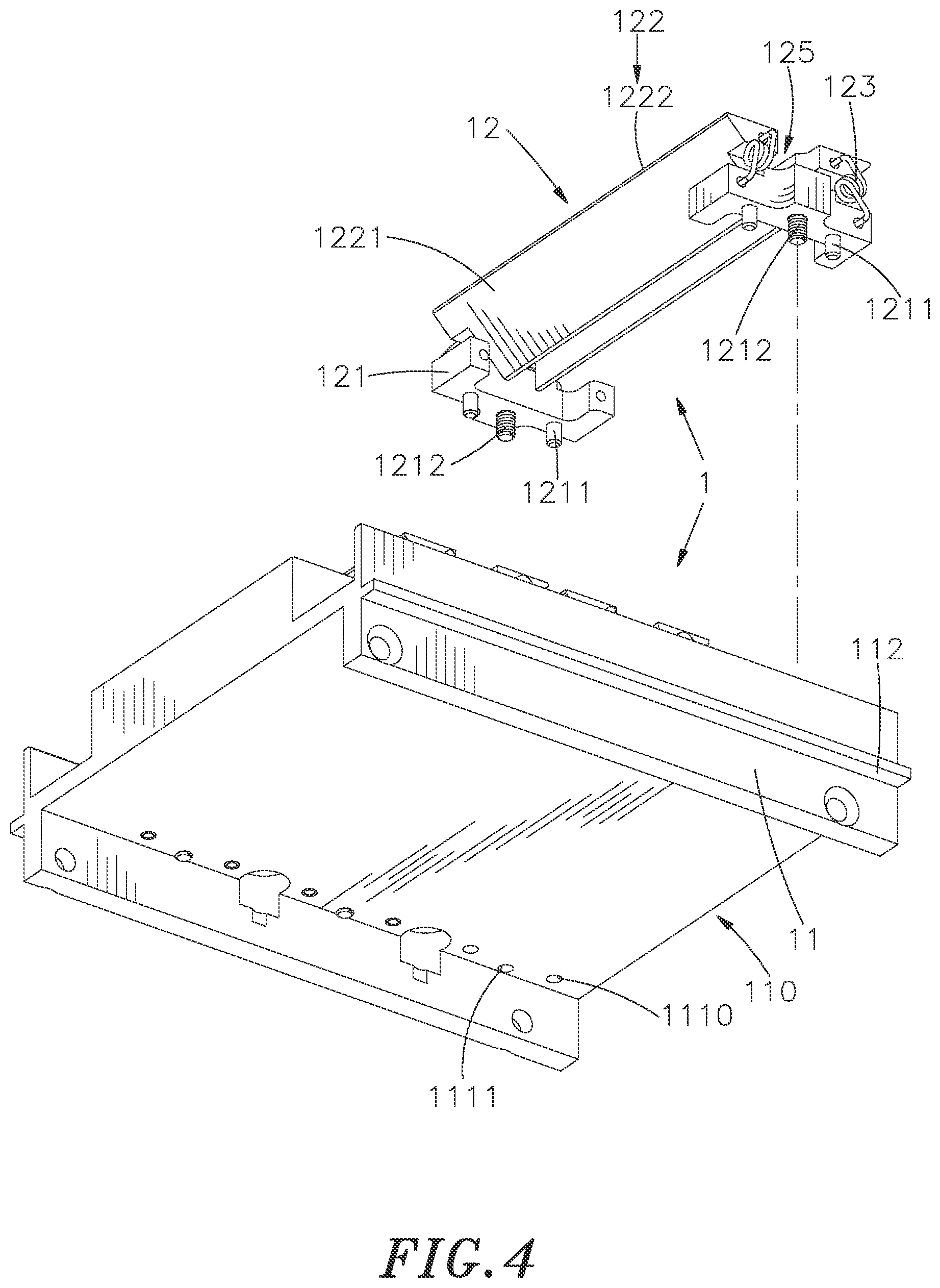 Patent US12328846 Figure 4 – Elastic heat conduction mechanism for electronic devices