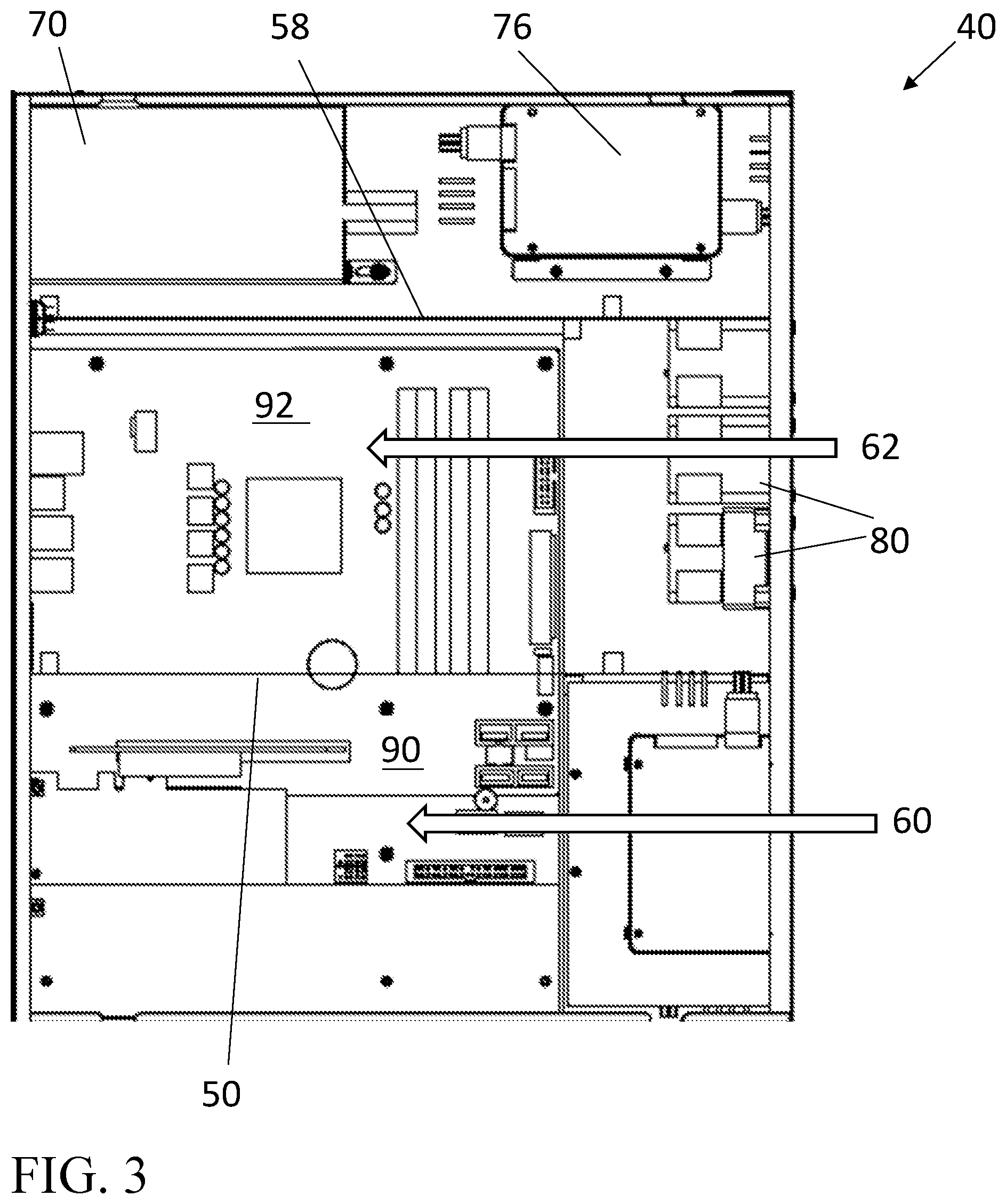 Patent US12328849 Figure 3 – Space saving data center system