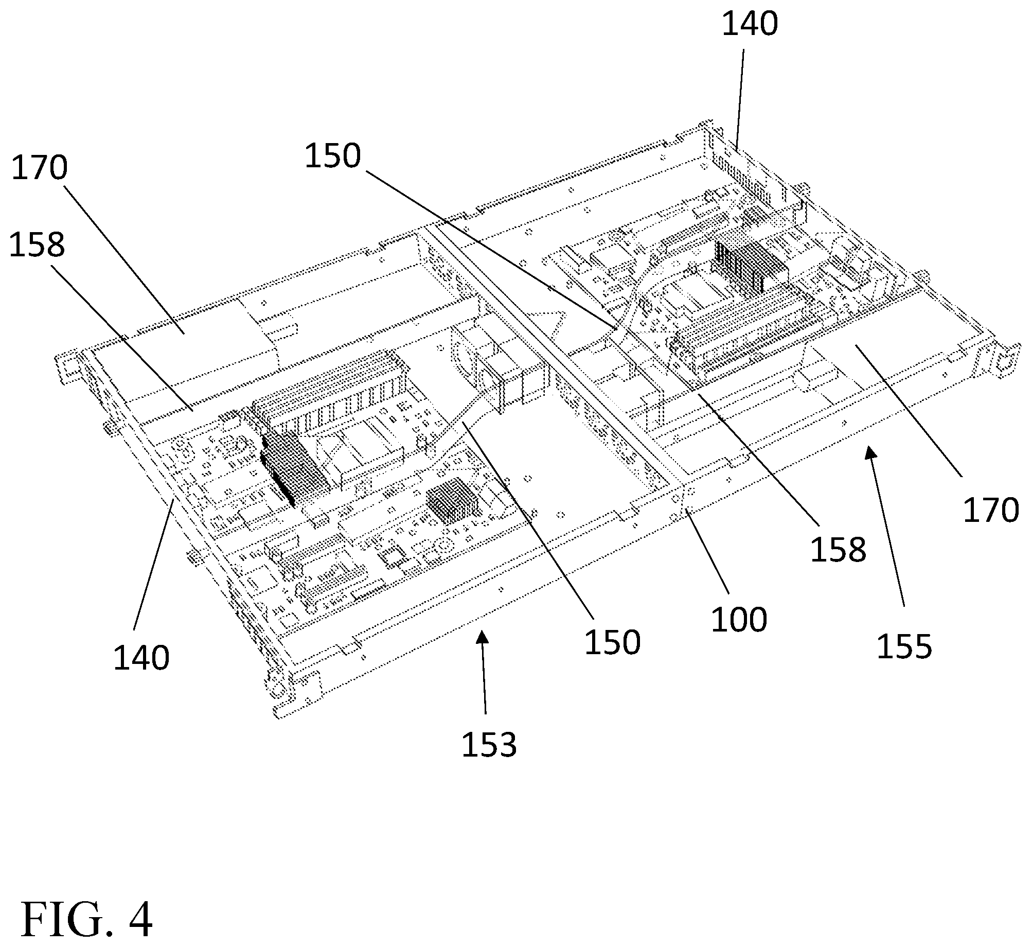 Patent US12328849 Figure 4 – Space saving data center system