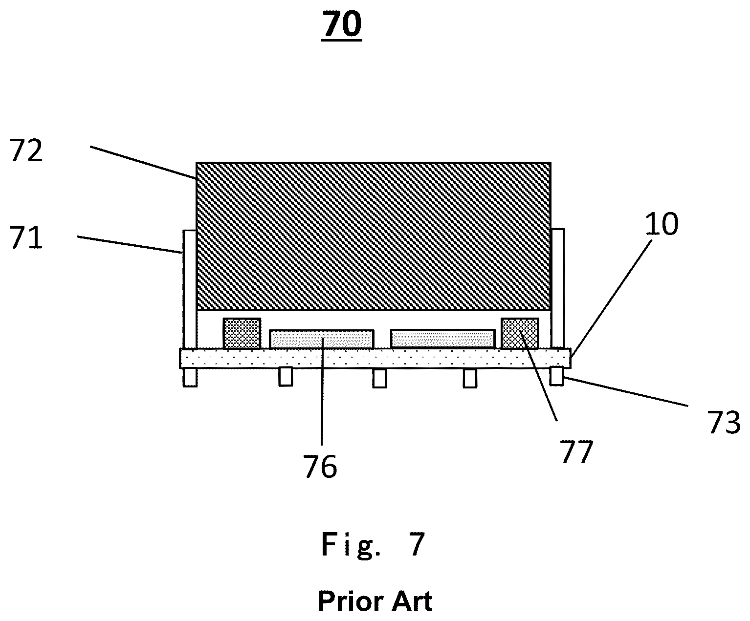Patent US12328853 Figure 7 – Power supply device and printed circuit board device comprising same