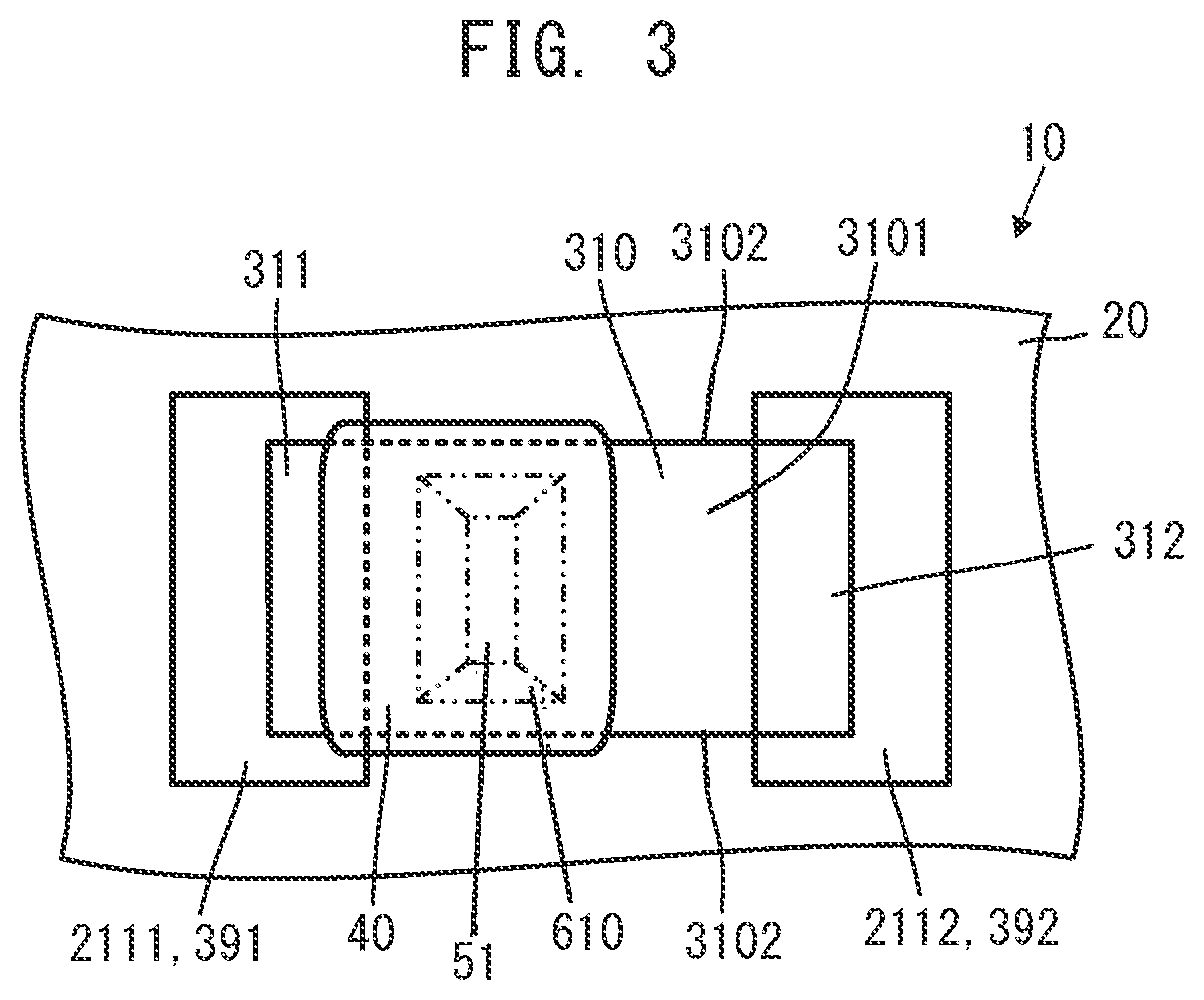 Patent US12328857 Figure 3 – Electronic component module and method of manufacturing electronic component module