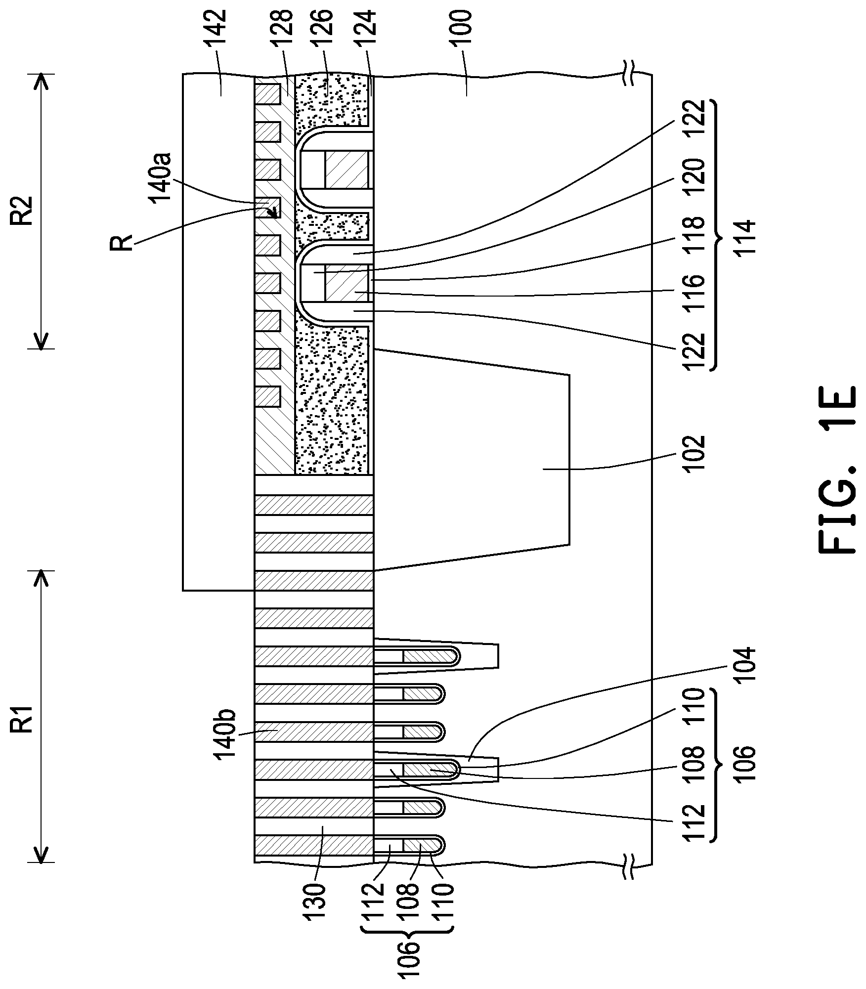 Patent US12328862 Figure 5 – Semiconductor structure and manufacturing method thereof