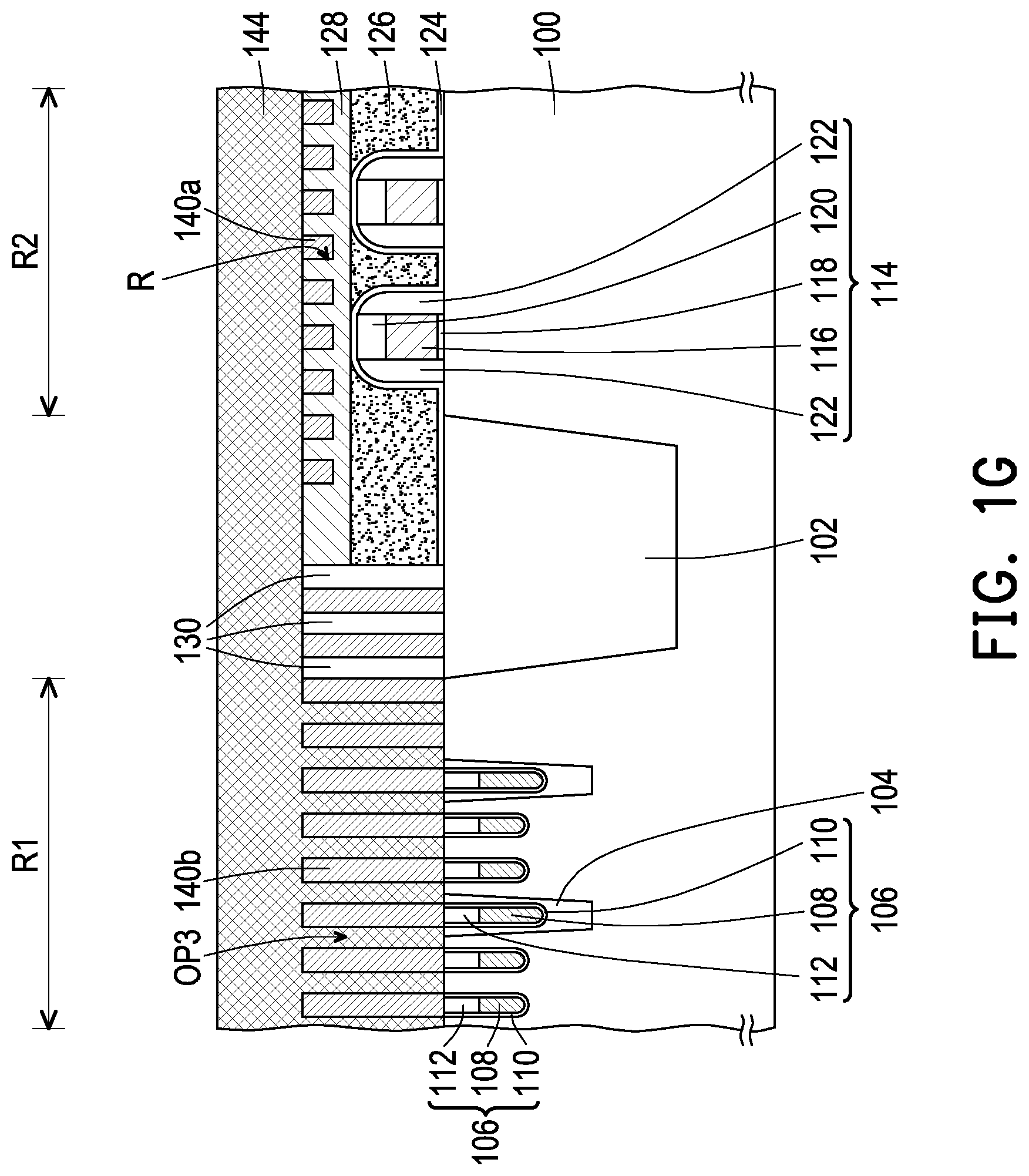 Patent US12328862 Figure 7 – Semiconductor structure and manufacturing method thereof