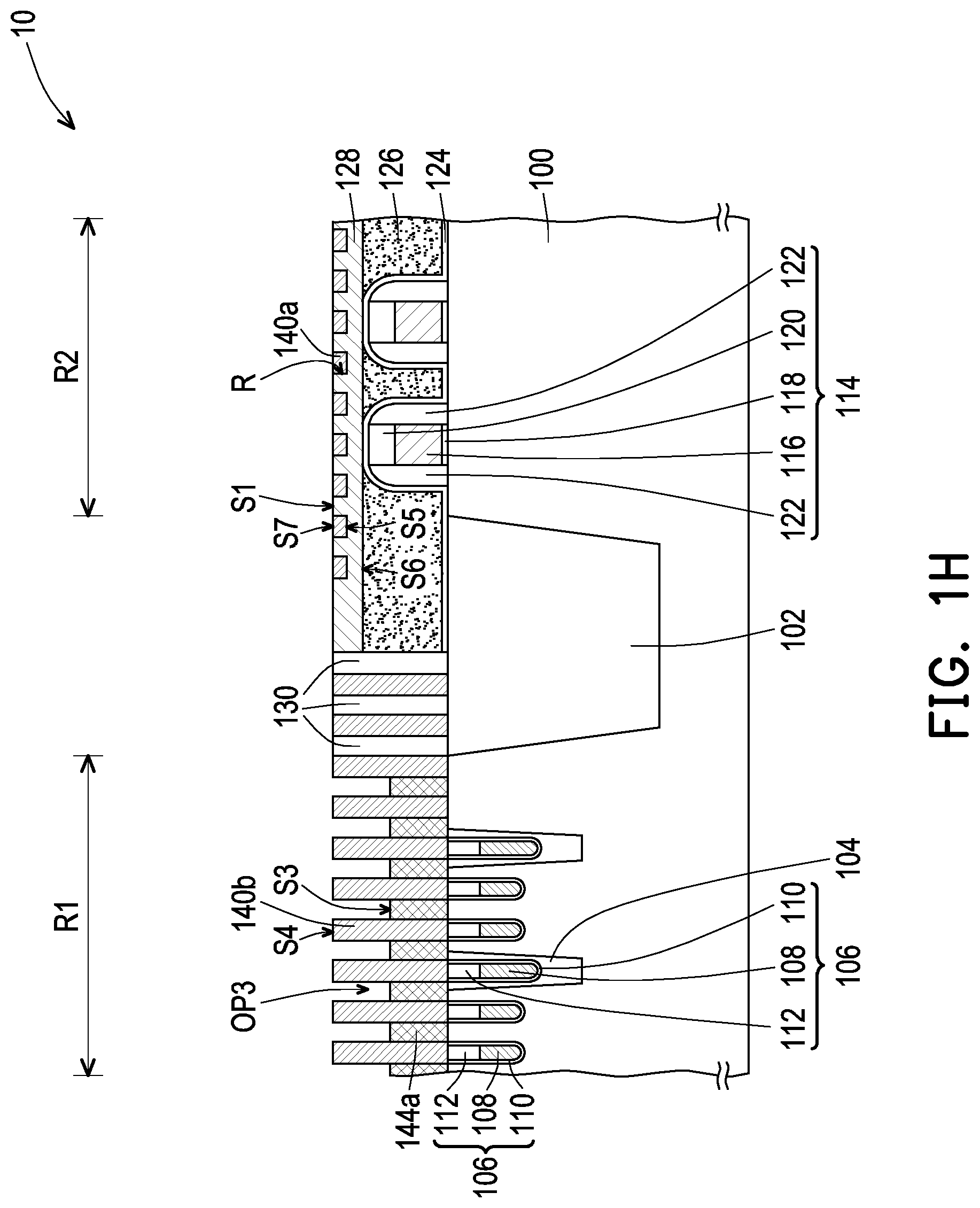 Patent US12328862 Figure 8 – Semiconductor structure and manufacturing method thereof