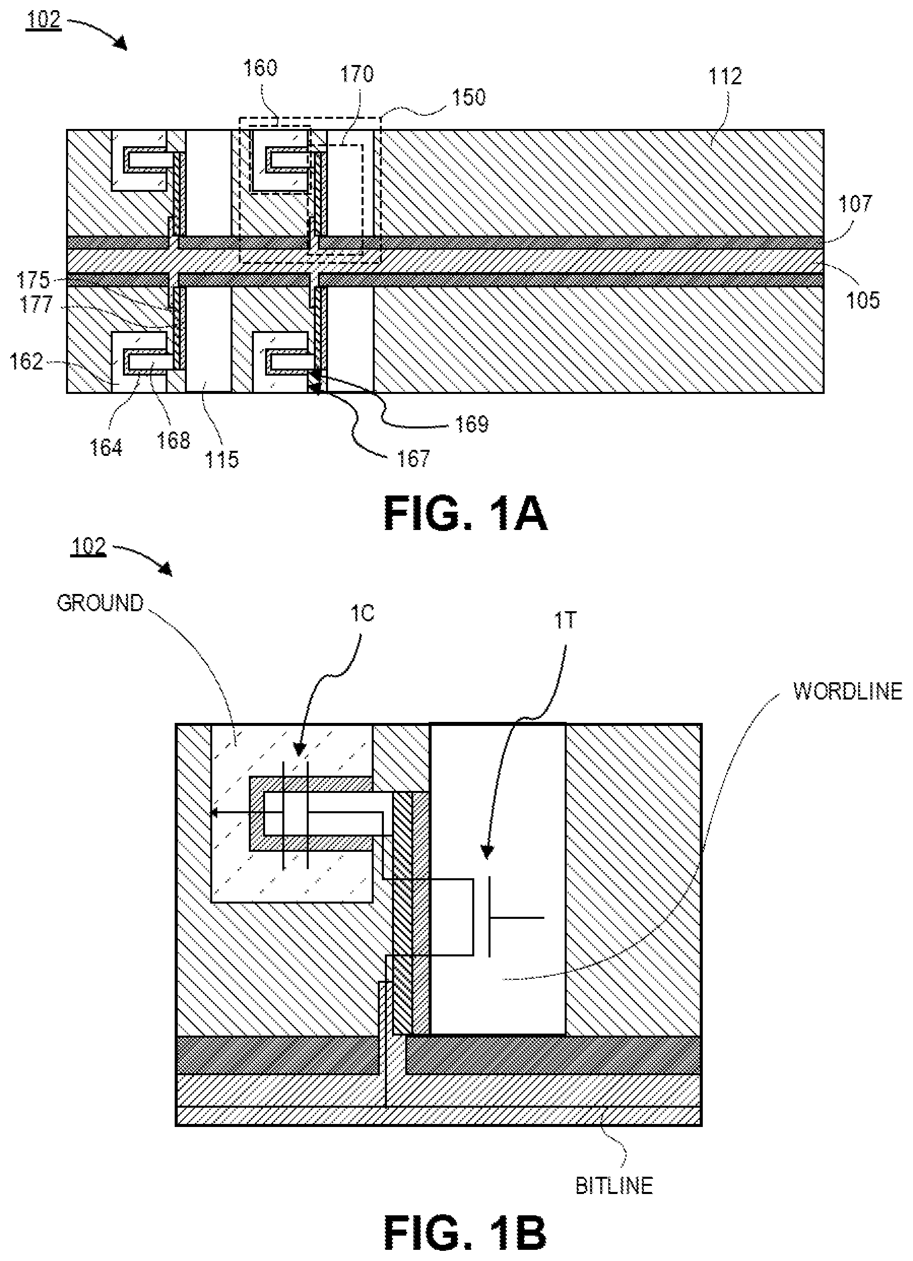 Patent US12328864 Figure 1 – 3D 1T1C stacked dram structure and method to fabricate