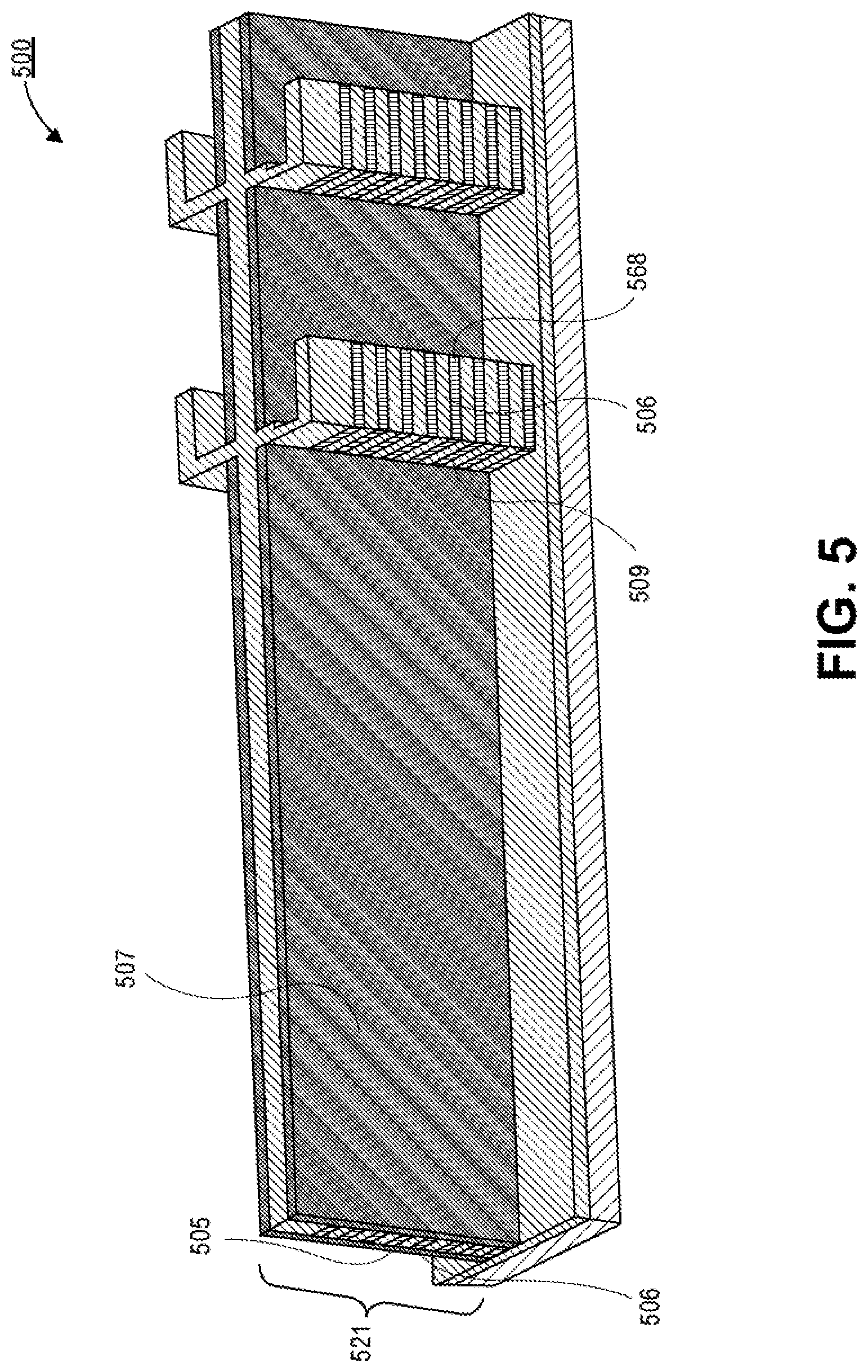 Patent US12328864 Figure 6 – 3D 1T1C stacked dram structure and method to fabricate