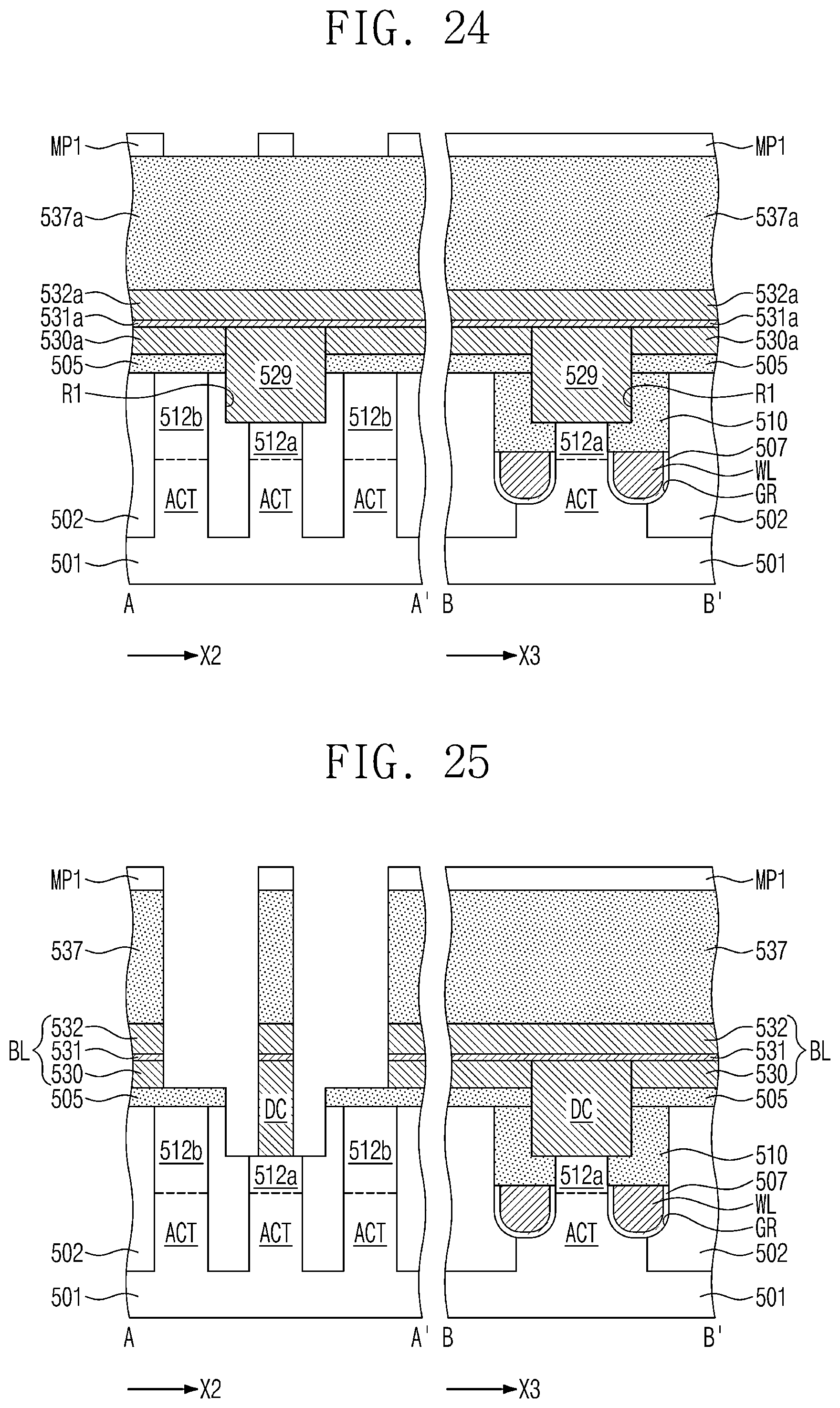 Patent US12328865 Figure 14 – Semiconductor device and method of fabricating the same