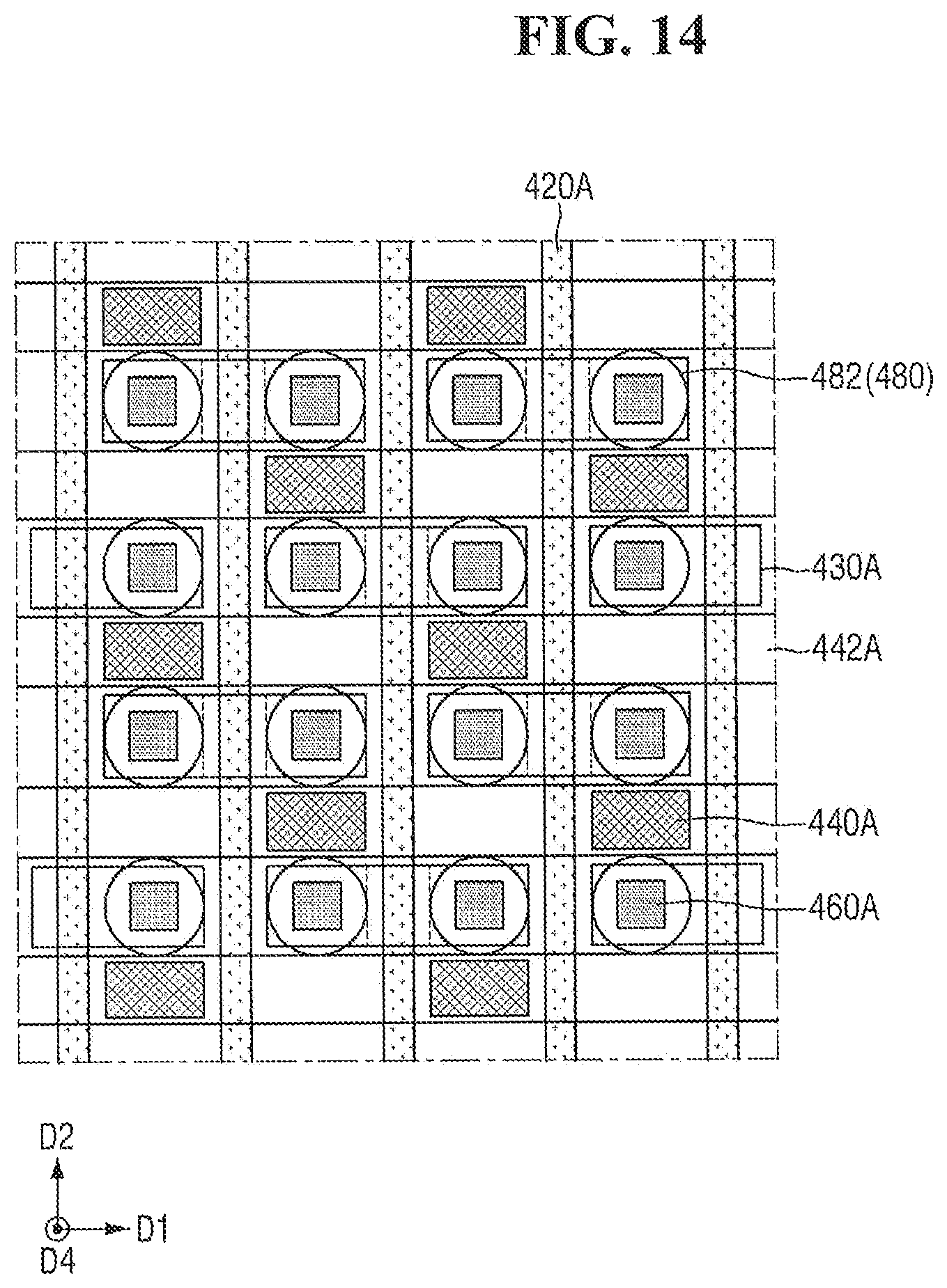 Patent US12328869 Figure 14 – Semiconductor memory devices and methods for fabricating the same